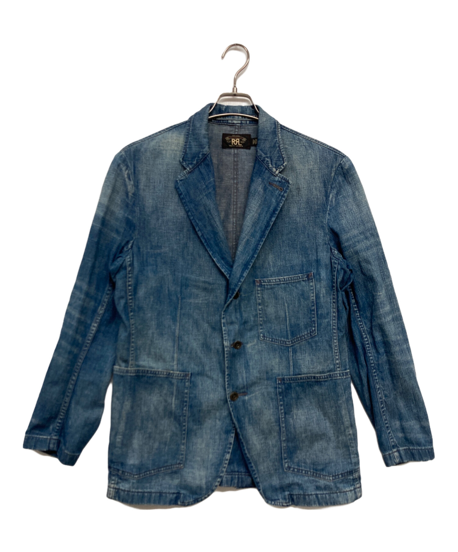 中古・古着通販】RRL (ダブルアールエル) リネン混デニムテーラード