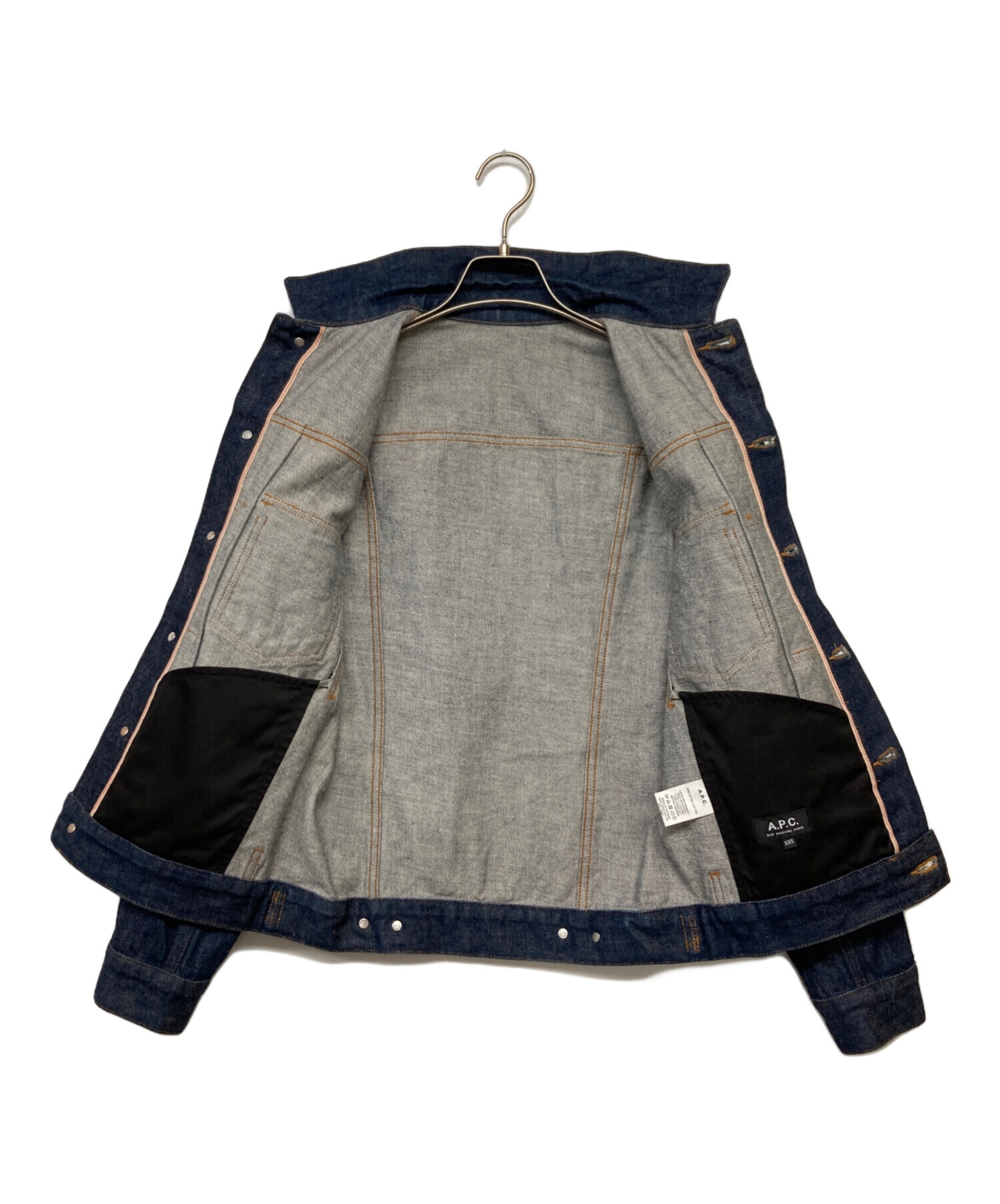 A.P.C. インディゴデニムジャケット M デニムジャケット｜UNISEXE / MANTEAUX & BLOUSONS｜A.P.C.