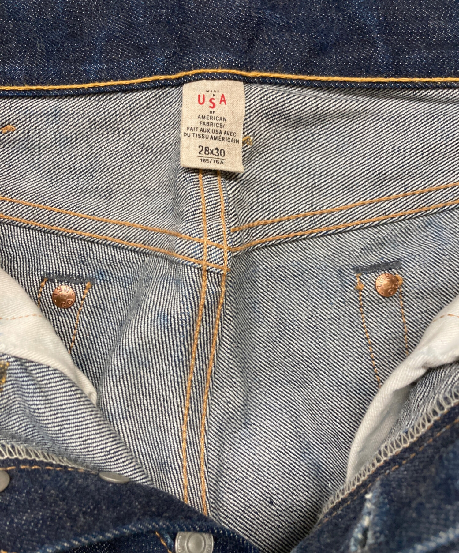 中古・古着通販】RRL (ダブルアールエル) 5ポケットデニムパンツ 