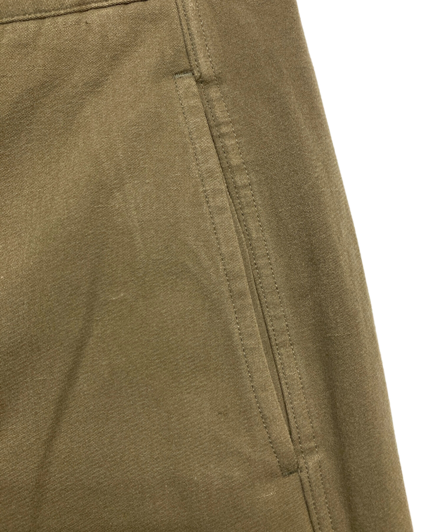 中古・古着通販】ULTERIOR (アルテリア) CHAMBRAY DOESKIN MIL-PANTS