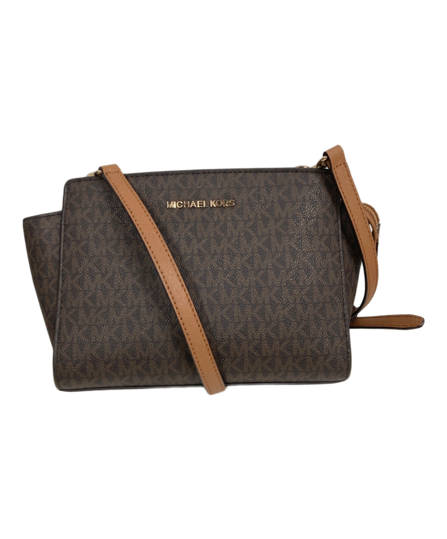【最終値下げ♪】MICHAEL KORS ♪ ショルダーバッグ♪ 完売品♪ 最終値下げMichael Kors ネイビー ショルダーバッグ ウォレットバック