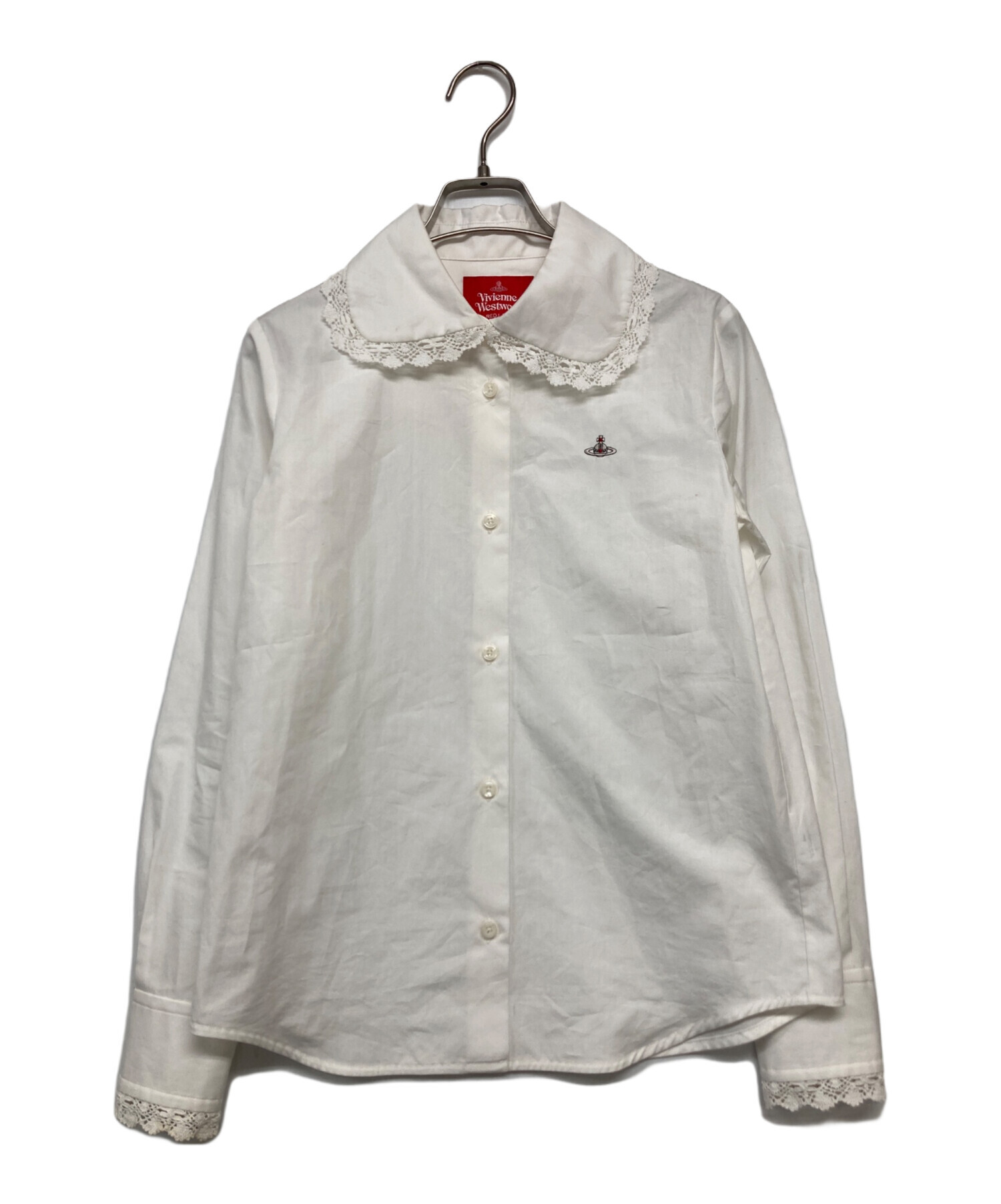 【値下】Vivienne Westwood RED LABELホワイト長袖シャツ 中古・古着通販】Vivienne Westwood RED LABEL (ヴィヴィアンウエスト