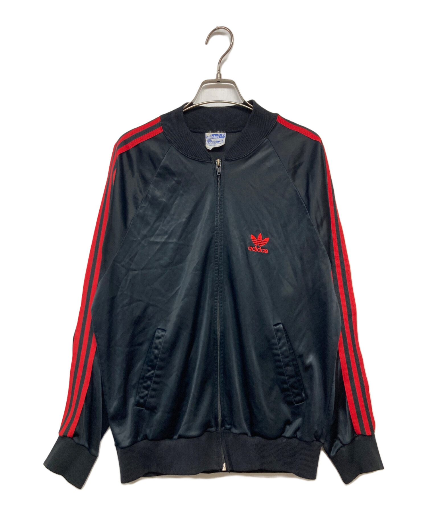 中古・古着通販】adidas (アディダス) ATPジャケット ブラック×レッド