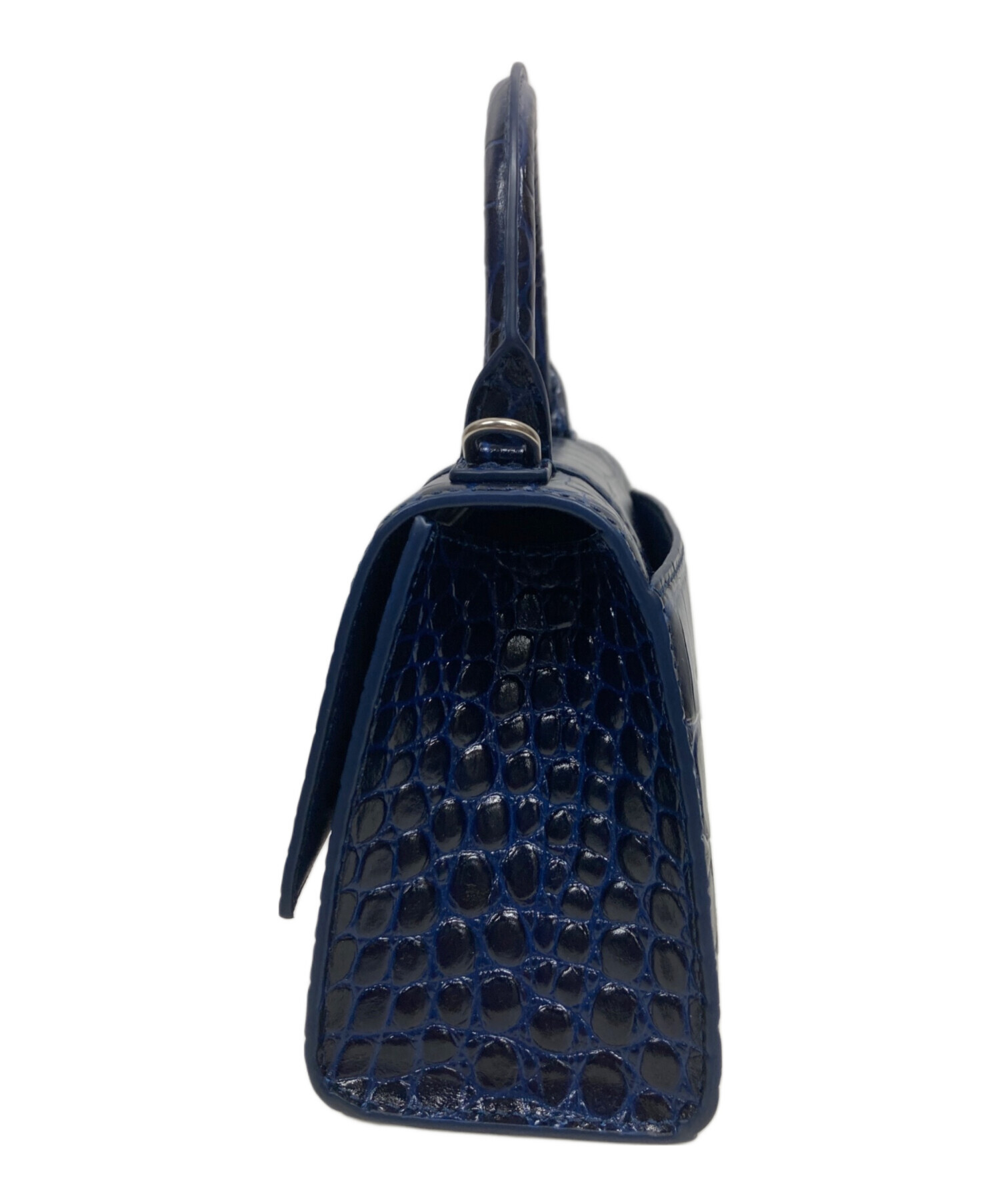 BALENCIAGA ネイビー ケース中古美品 中古・古着通販】BALENCIAGA (バレンシアガ) アワーグラスXS ネイビー