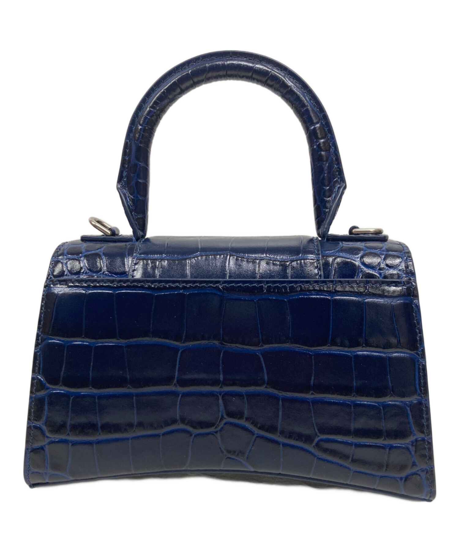 中古・古着通販】BALENCIAGA (バレンシアガ) アワーグラスXS ネイビー