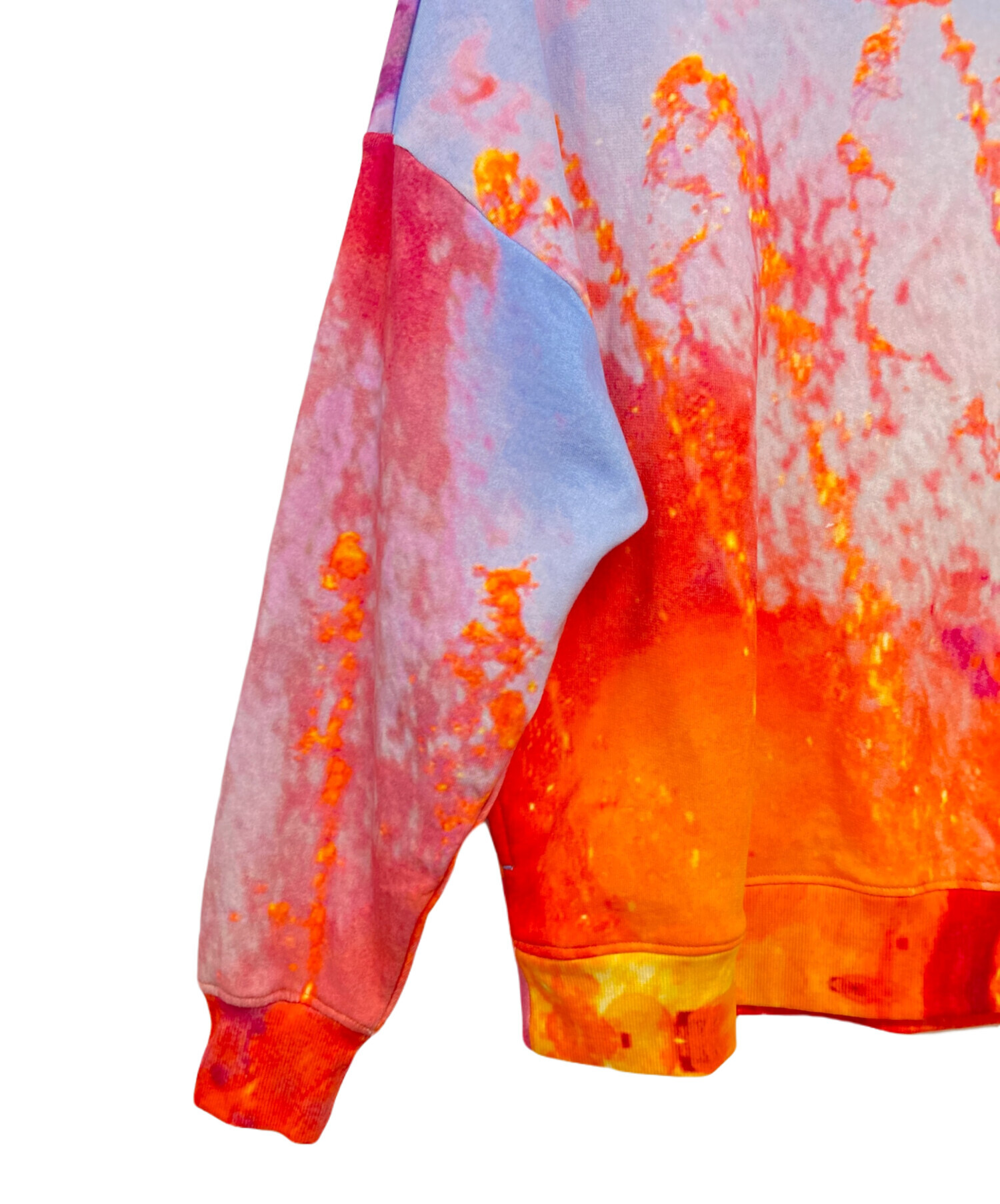 デシグアルDesigual蜷川実花パーカー総柄転写プリントブルーS Desigual（デシグアル）の「Desigual x M / mika ninagawa オーバー