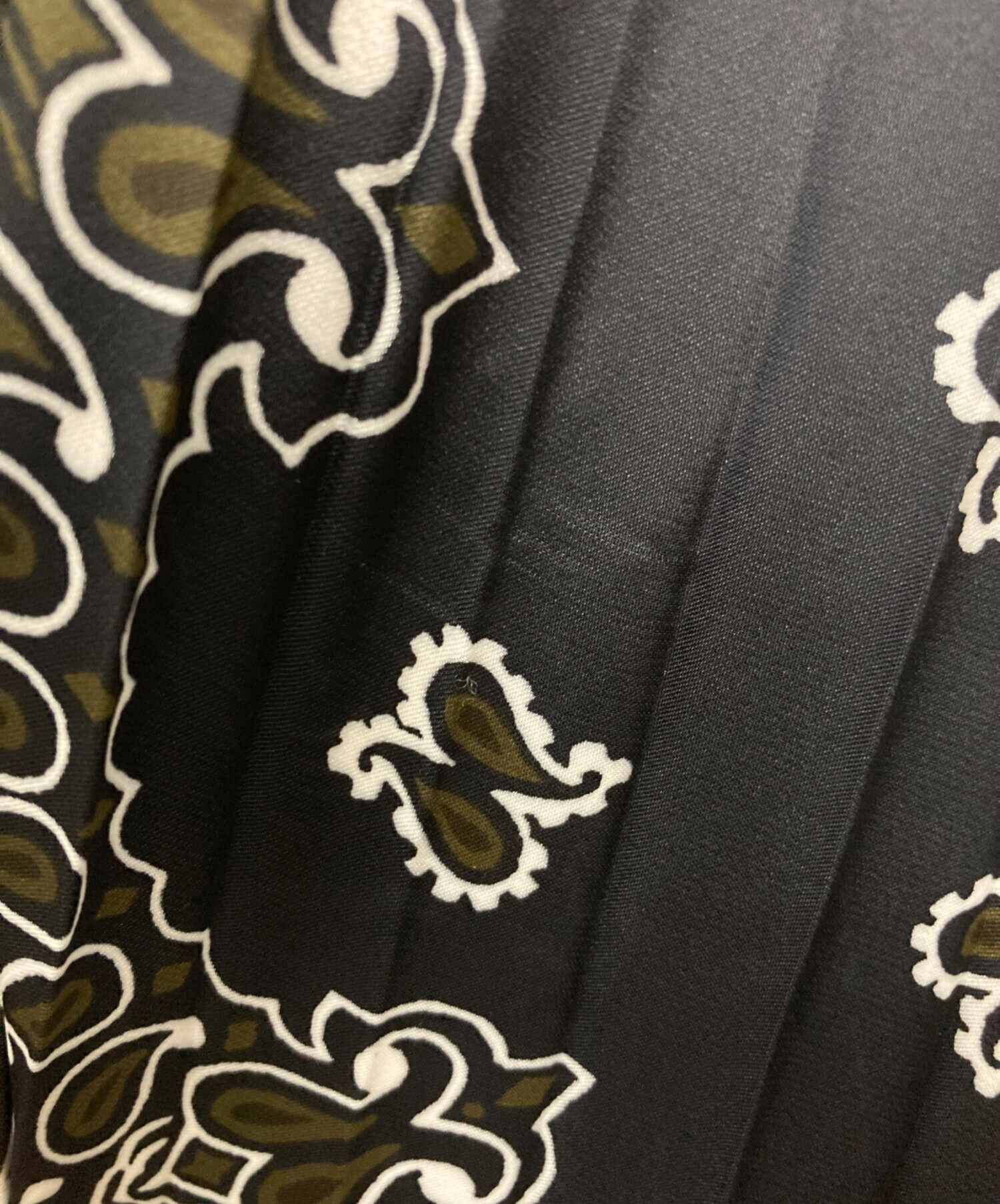 中古・古着通販】sacai (サカイ) Bandana Print Skirt ネイビー サイズ