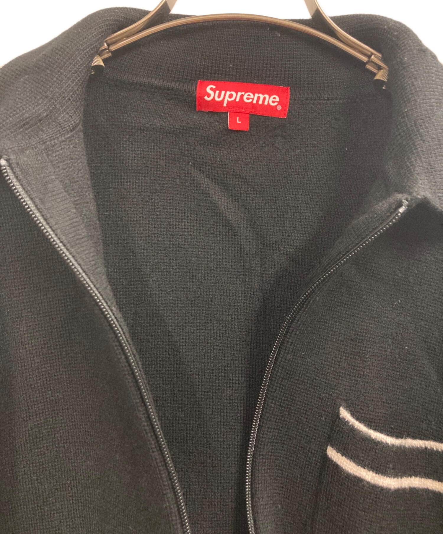 中古・古着通販】SUPREME (シュプリーム) 24FW Zip Up Polo Sweater 