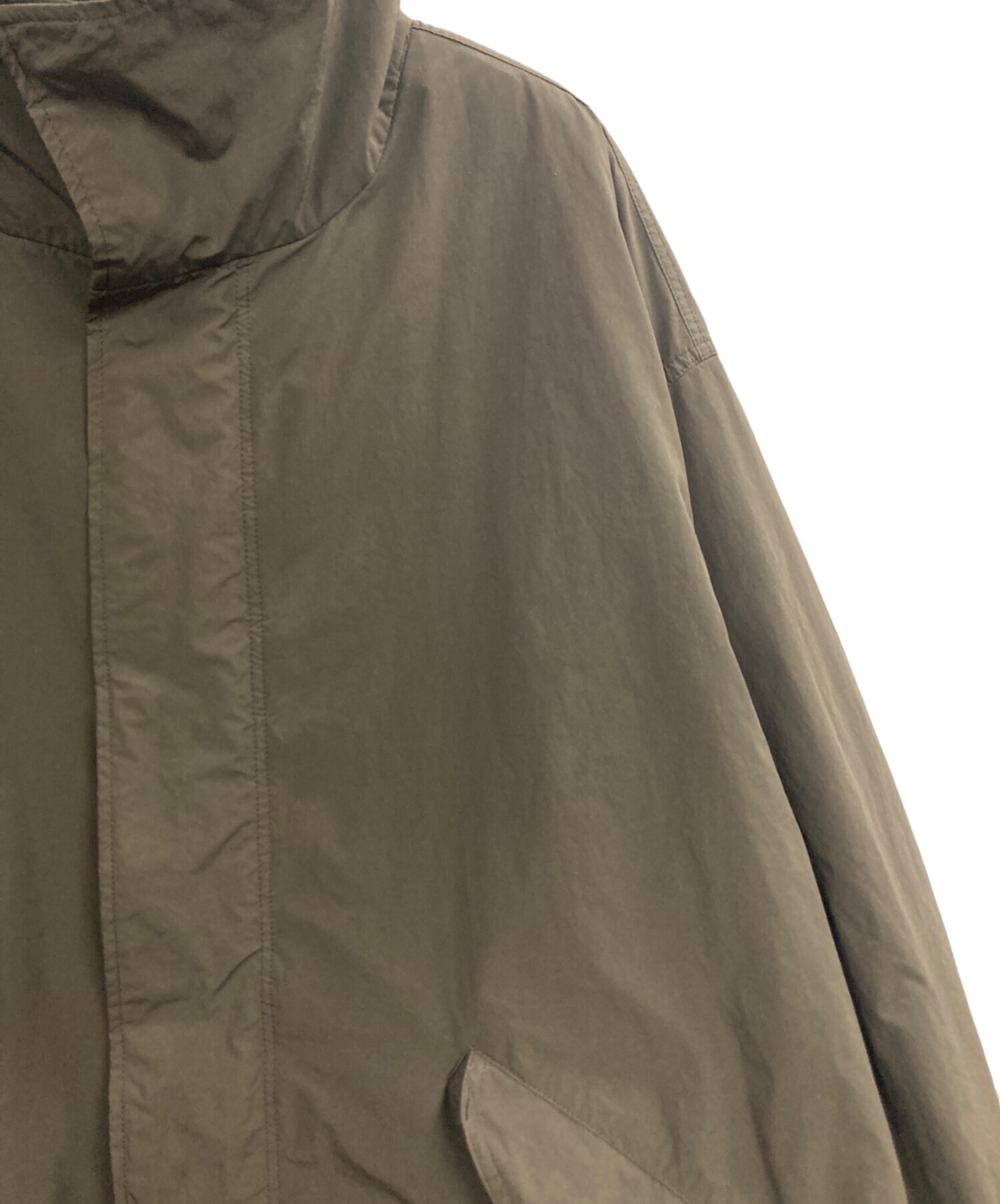 中古・古着通販】ATON (エイトン) AIR VENTILE ショートモッズコート