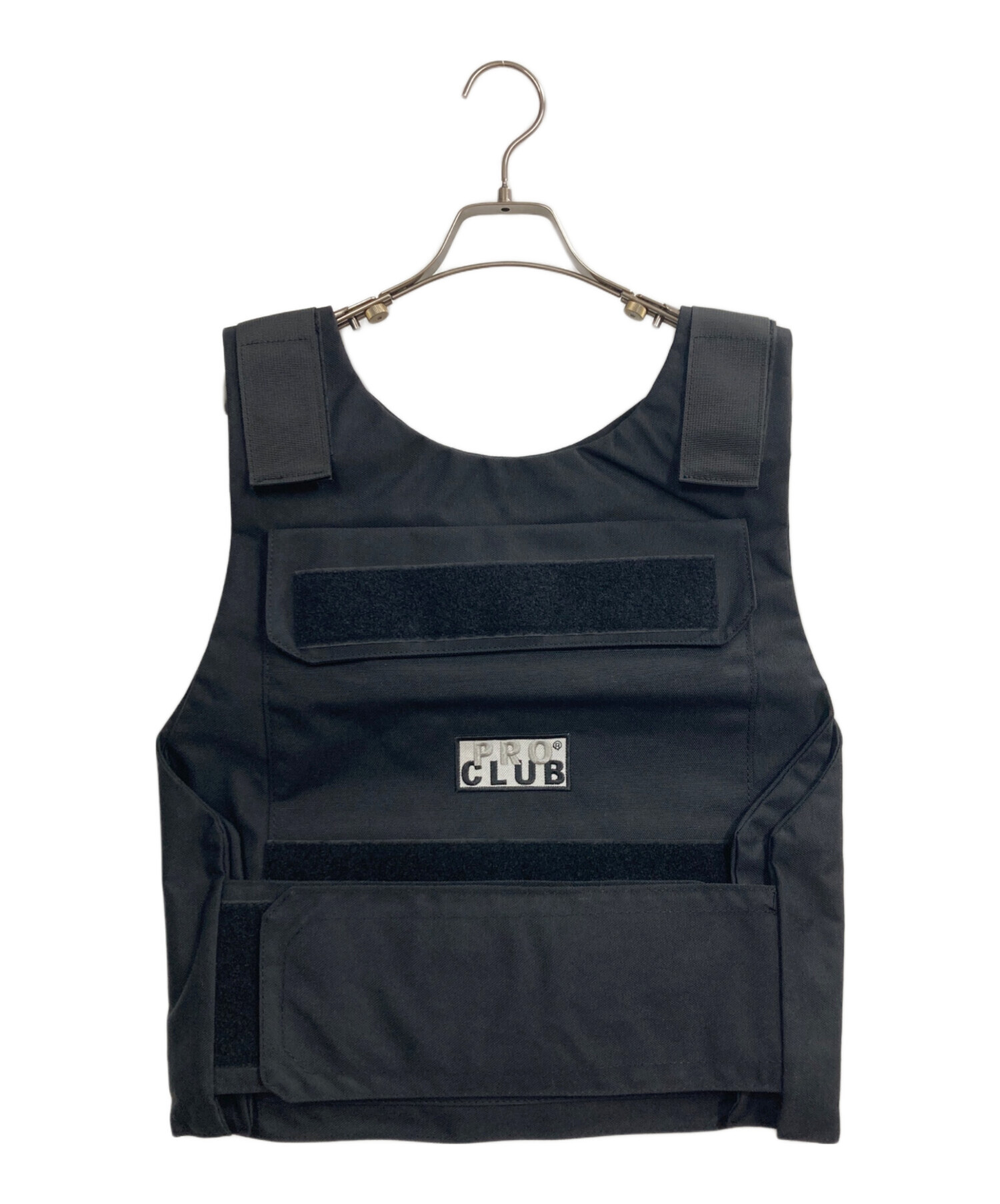 PRO CLUB タクティカルベスト ブラック 中古・古着通販】PROCLUB (プロクラブ) タクティカルベスト ブラック