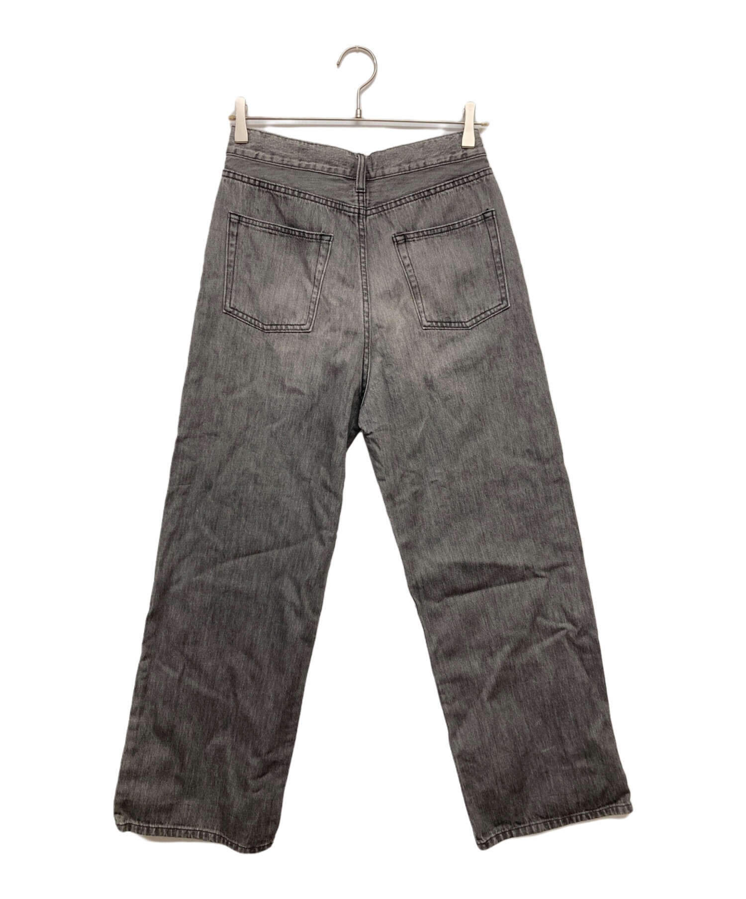 Whim Gazette ドロストデニムパンツ　サイズ34 中古・古着通販】Whim Gazette (ウィムガゼット) ドロストデニムパンツ