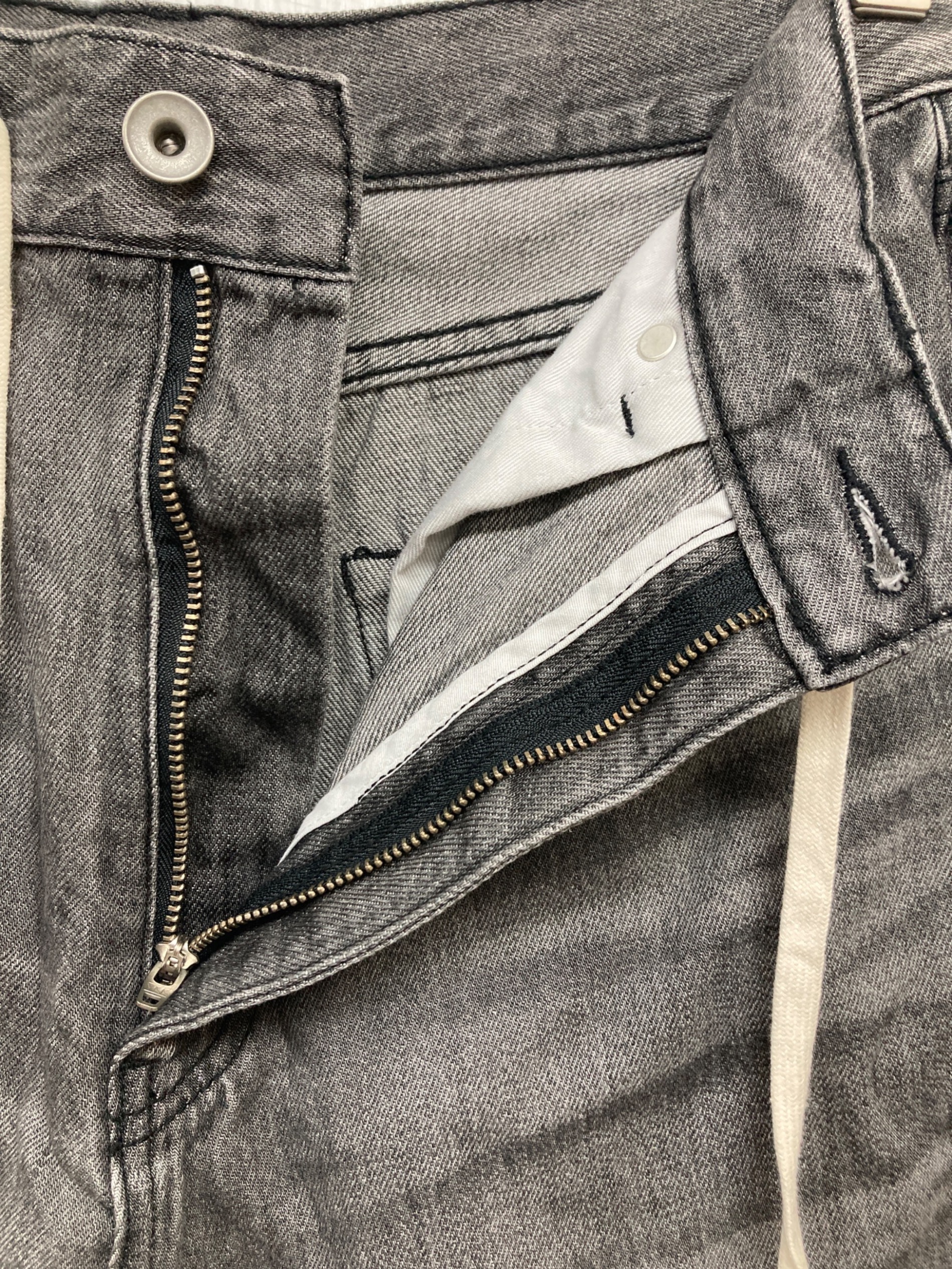 中古・古着通販】Whim Gazette (ウィムガゼット) ドロストデニムパンツ