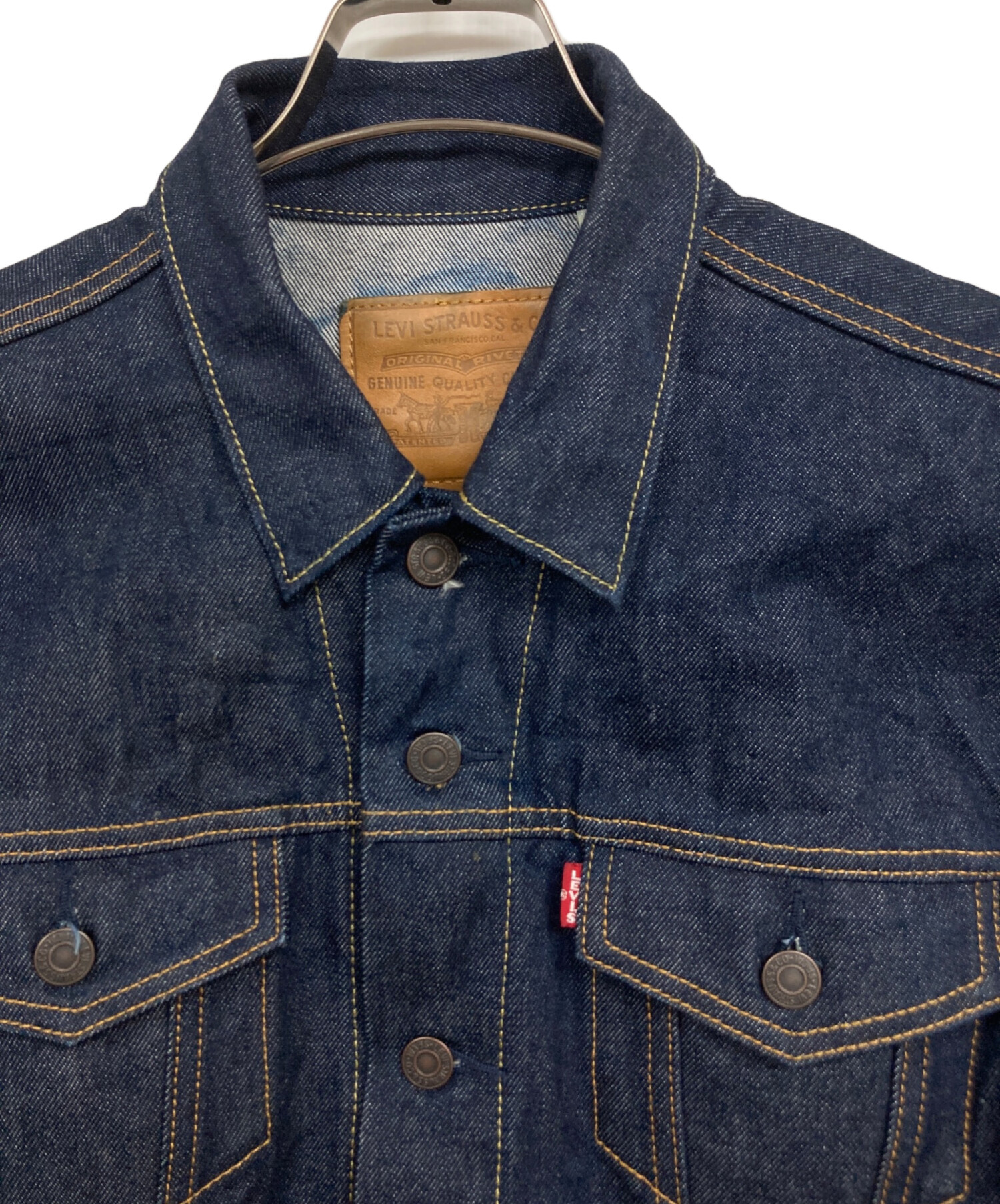 【加古川店】 中古 Levi's | リーバイス デニム TYPE3 RIGID TRUCKER JACKET 008CB-0000 JOURNAL STANDARD別注 インディゴ サイズ：M 【93】 中古・古着通販】LEVI'S PReMIUM (リーバイス プレミアム) JOURNAL