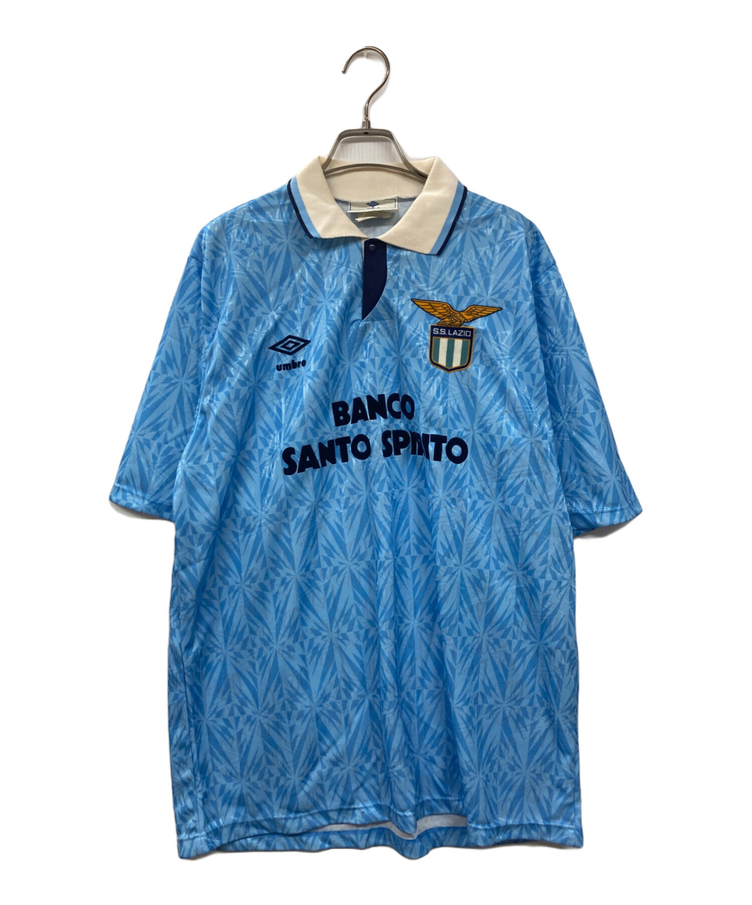 中古・古着通販】UMBRO (アンブロ) S.S. LAZIOゲームシャツ スカイ