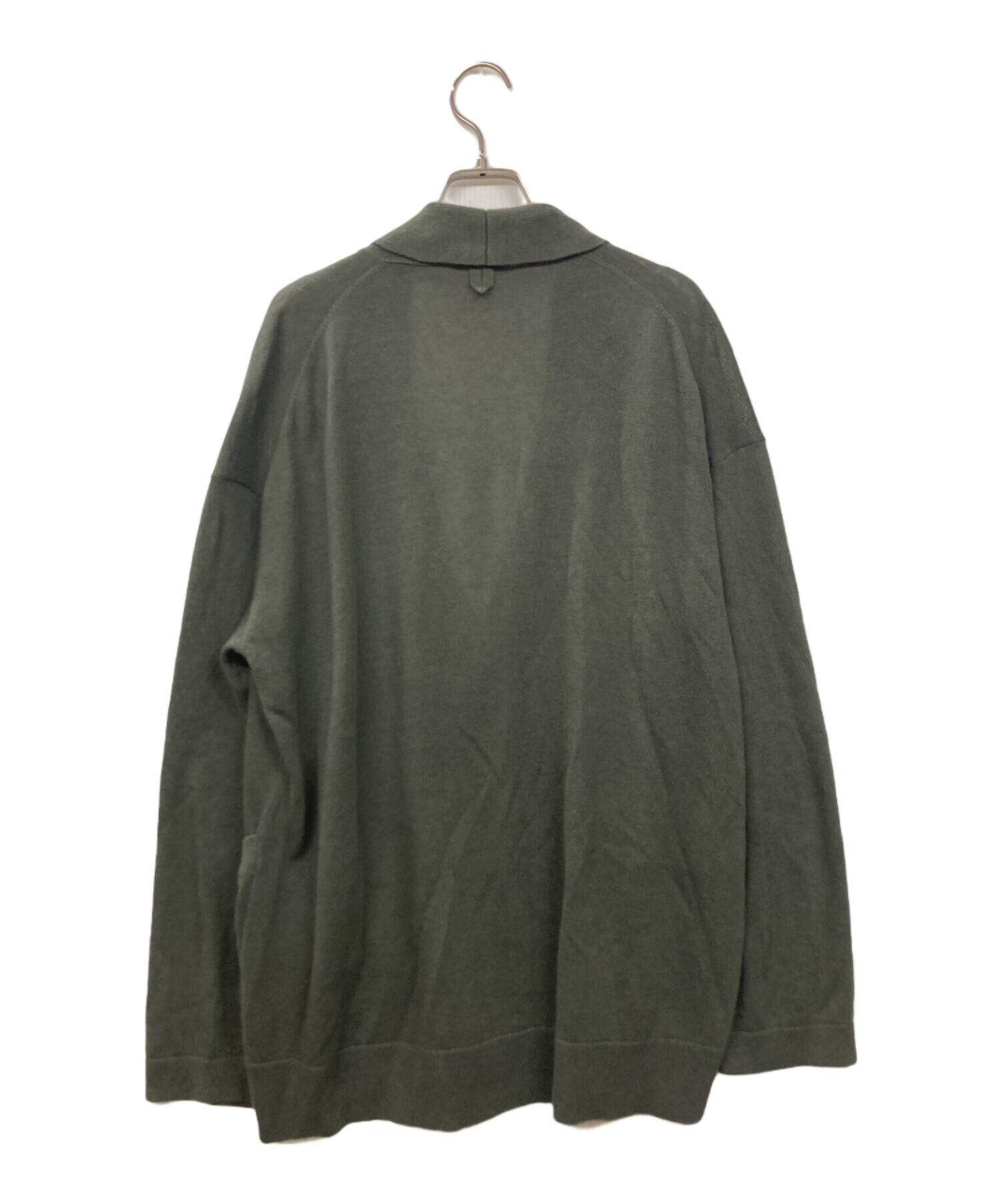 新品　MARGARET HOWELL コットン　カーディガン COATED COTTON KNITWEAR | MARGARET HOWELL（マーガレット・ハウエル