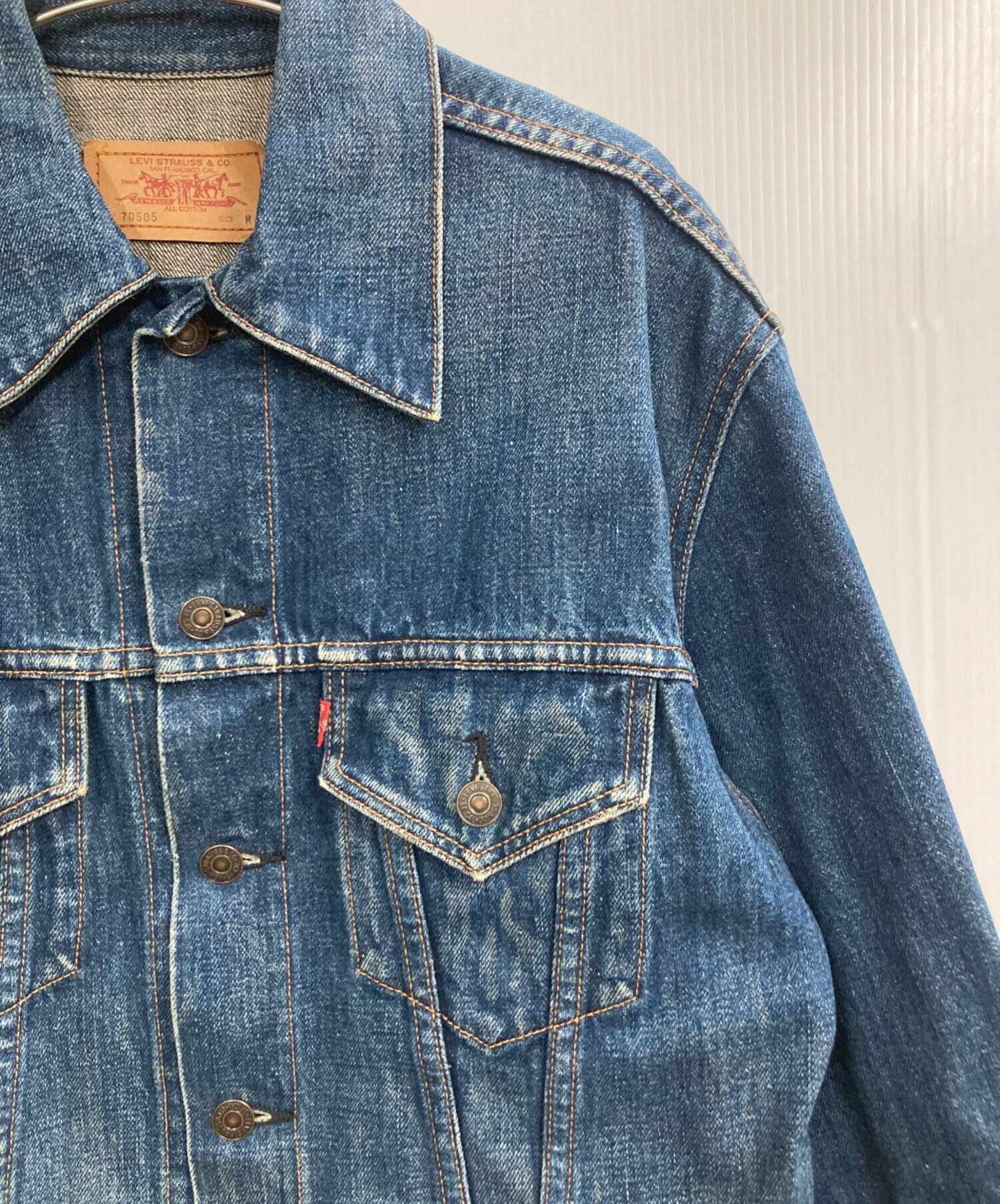 中古・古着通販】LEVI'S (リーバイス) 4thデニムジャケット インディゴ