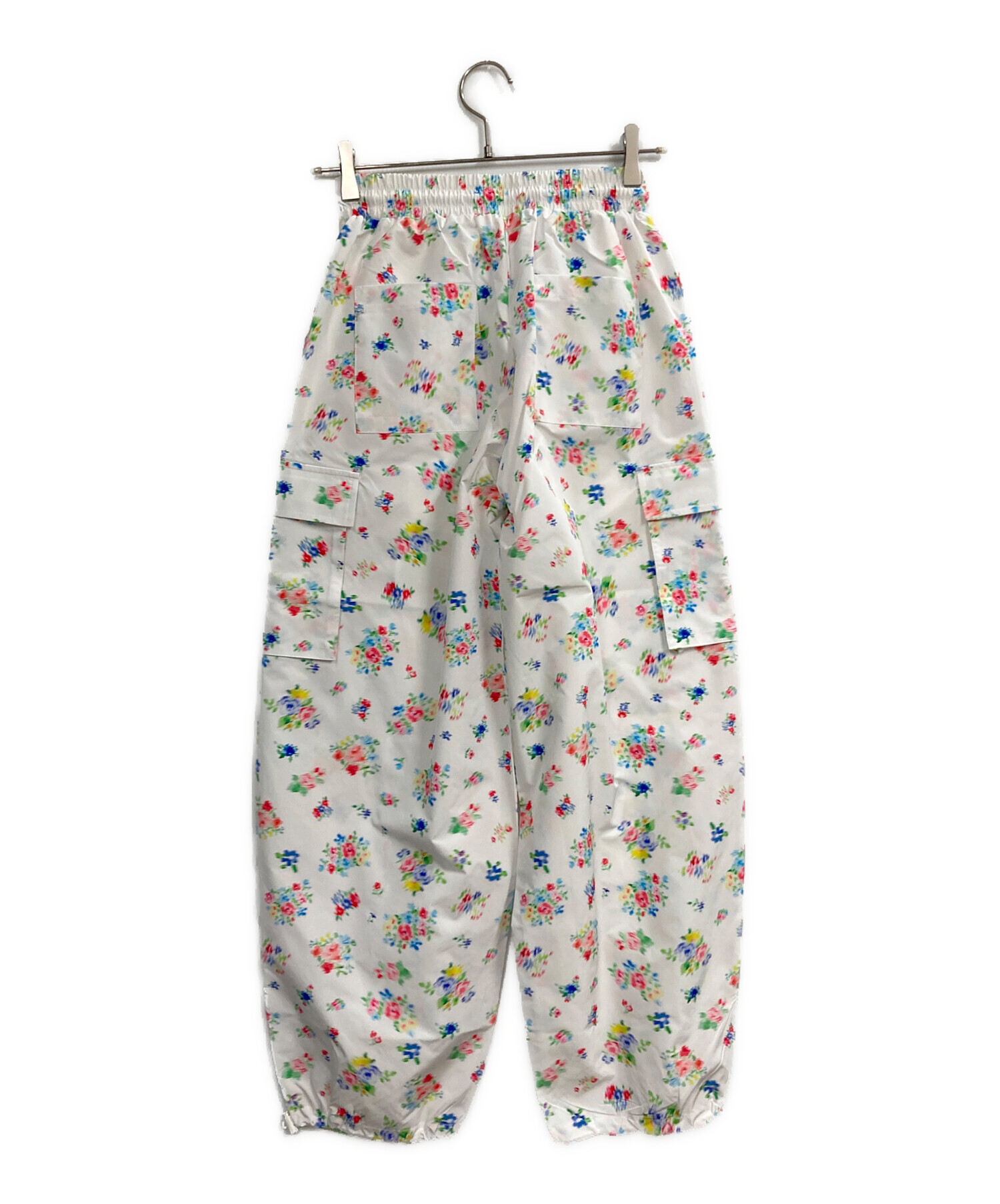 中古・古着通販】POPPY (ポピー) 花柄カーゴパンツ マルチカラー