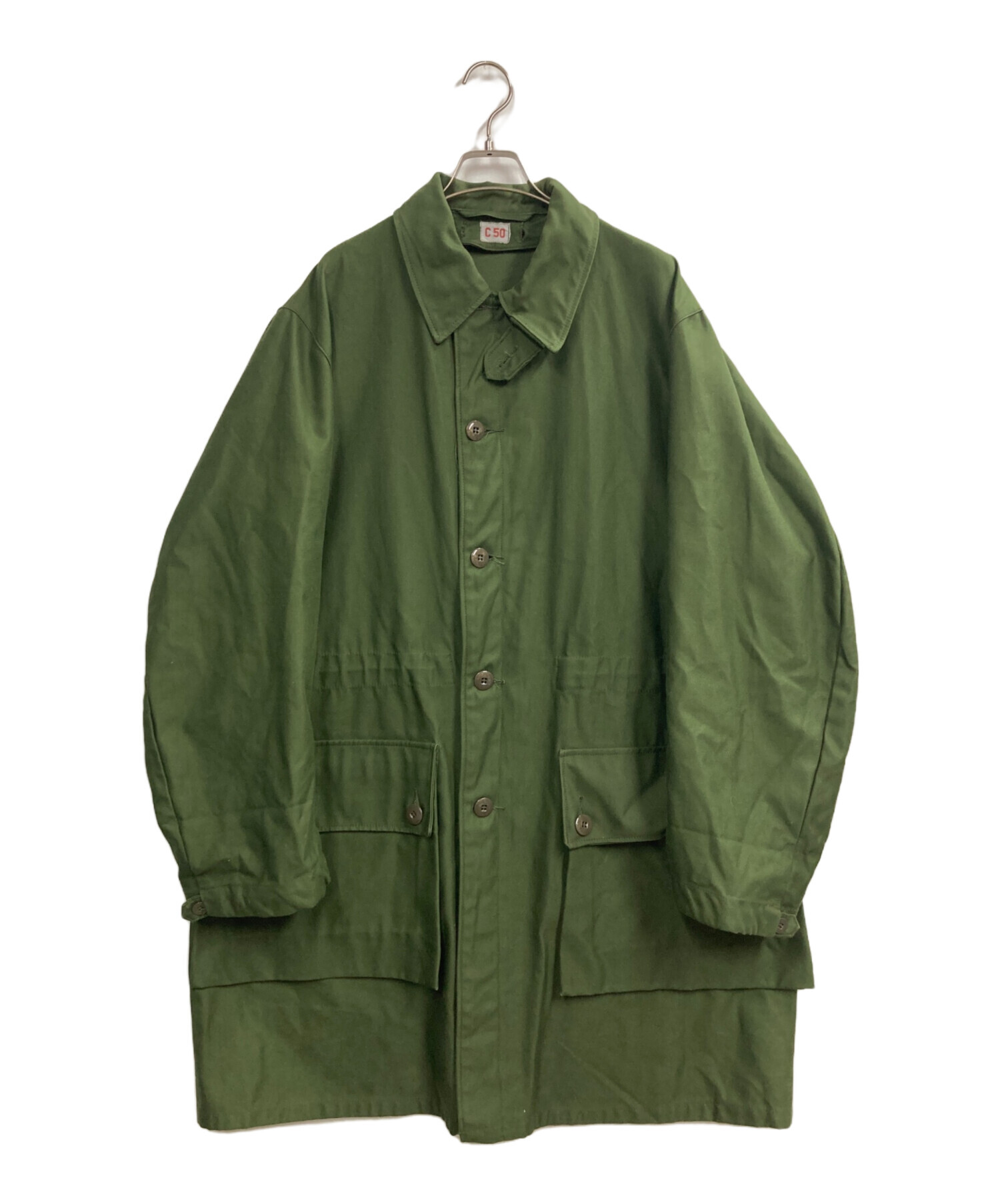 【中古】M-59 フィールドコート カーキ　[92][240092311368] 中古・古着通販】スウェーデン軍 (スウェーデン軍) M-59 フィールド