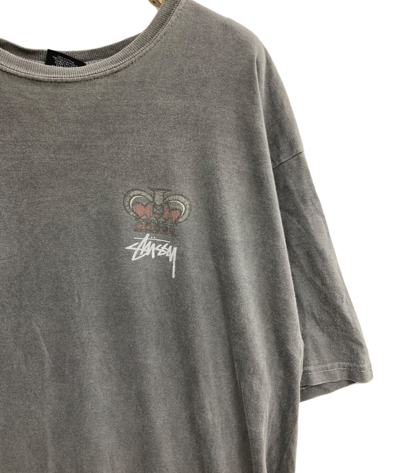 中古・古着通販】stussy (ステューシー) BABYLON ON FIRE TEE グレー 