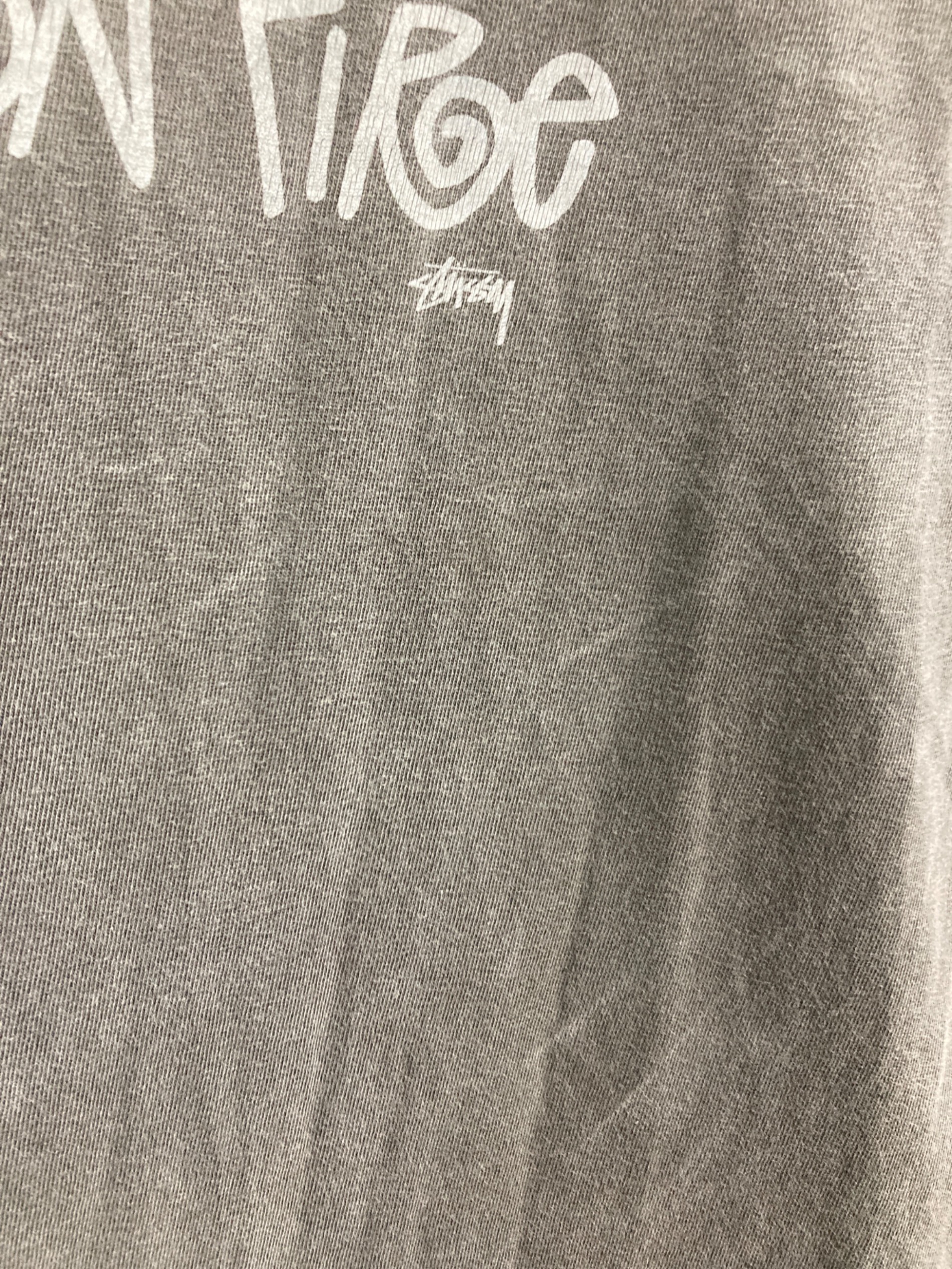 中古・古着通販】stussy (ステューシー) BABYLON ON FIRE TEE グレー 