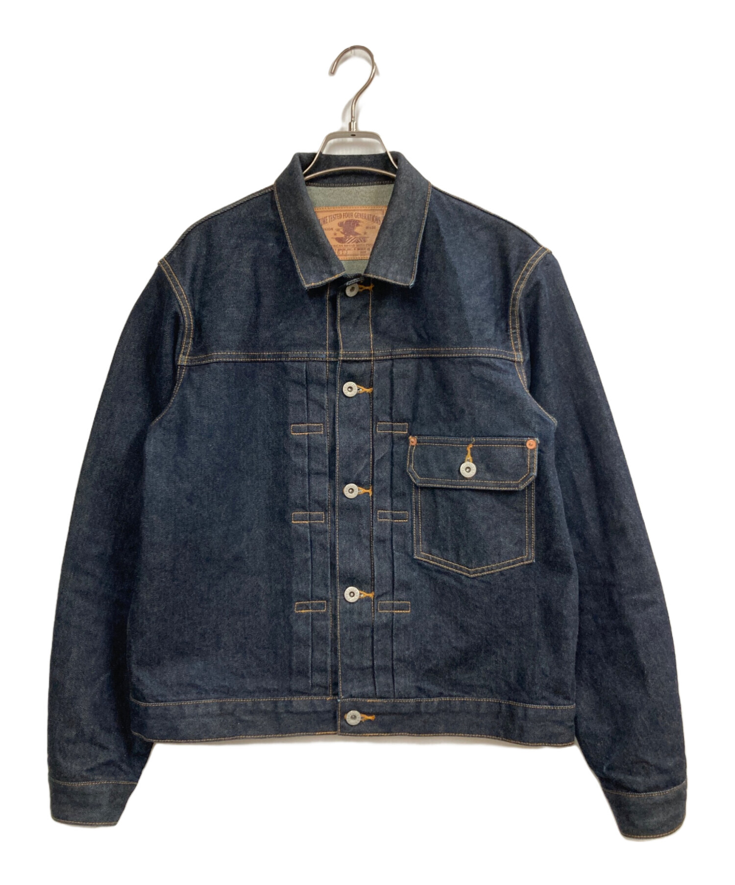 Schott デニムジャケット サイズ38 中古・古着通販】SCHOTT BROS. (ショット) ファイアプルーフデニム