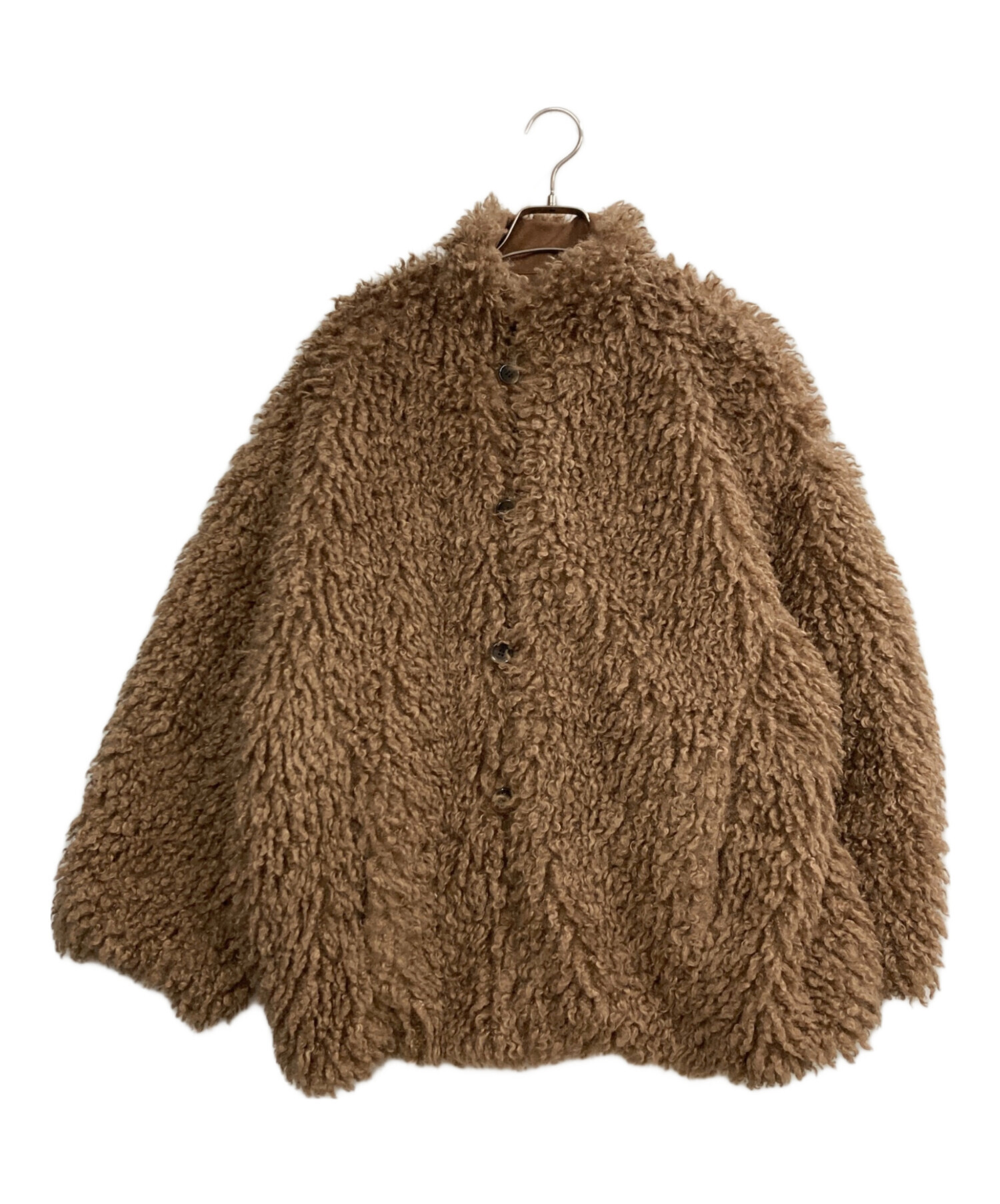 中古・古着通販】CLANE (クラネ) REVERSIBLE FUR BLOUSON ブラウン