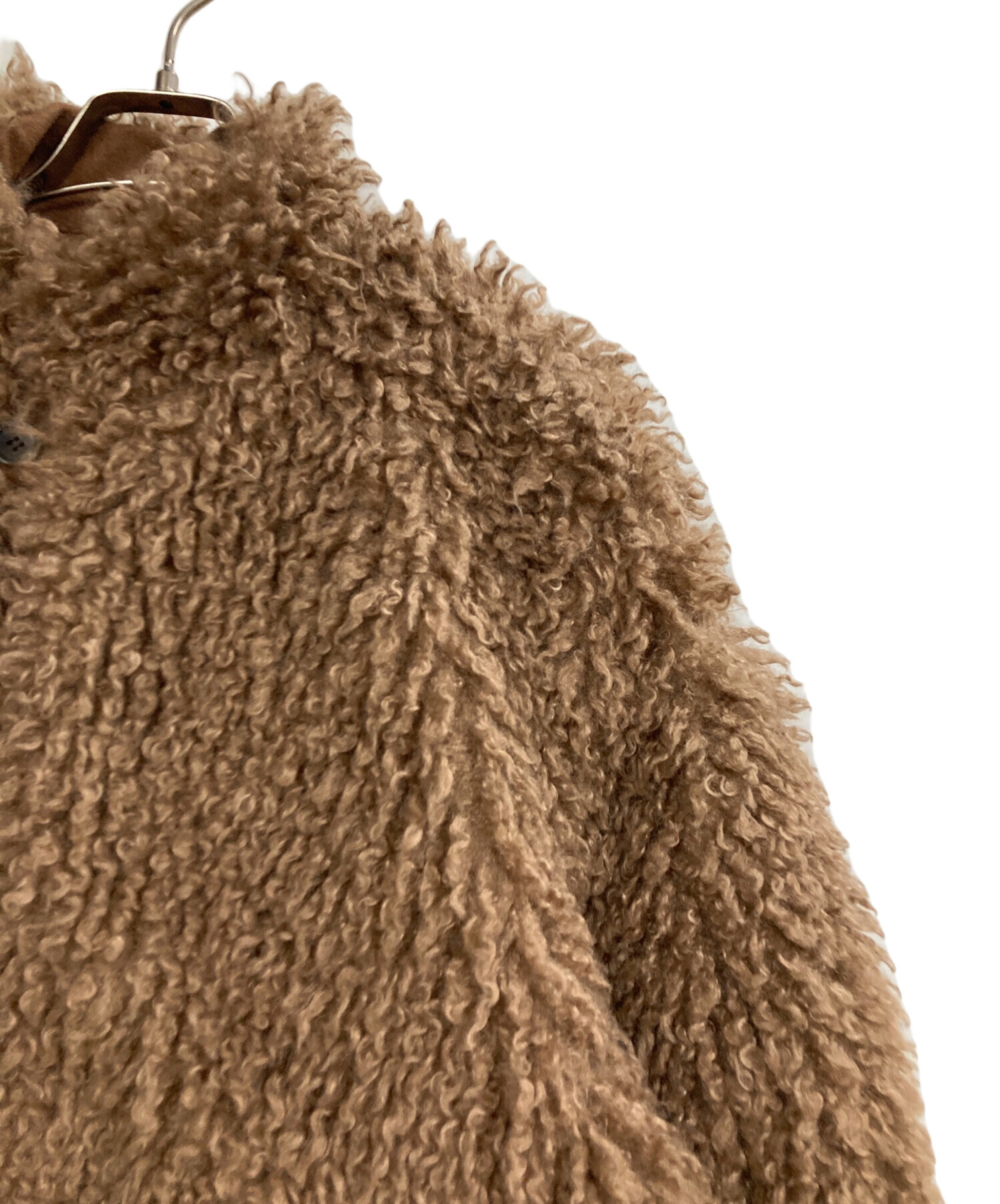 中古・古着通販】CLANE (クラネ) REVERSIBLE FUR BLOUSON ブラウン
