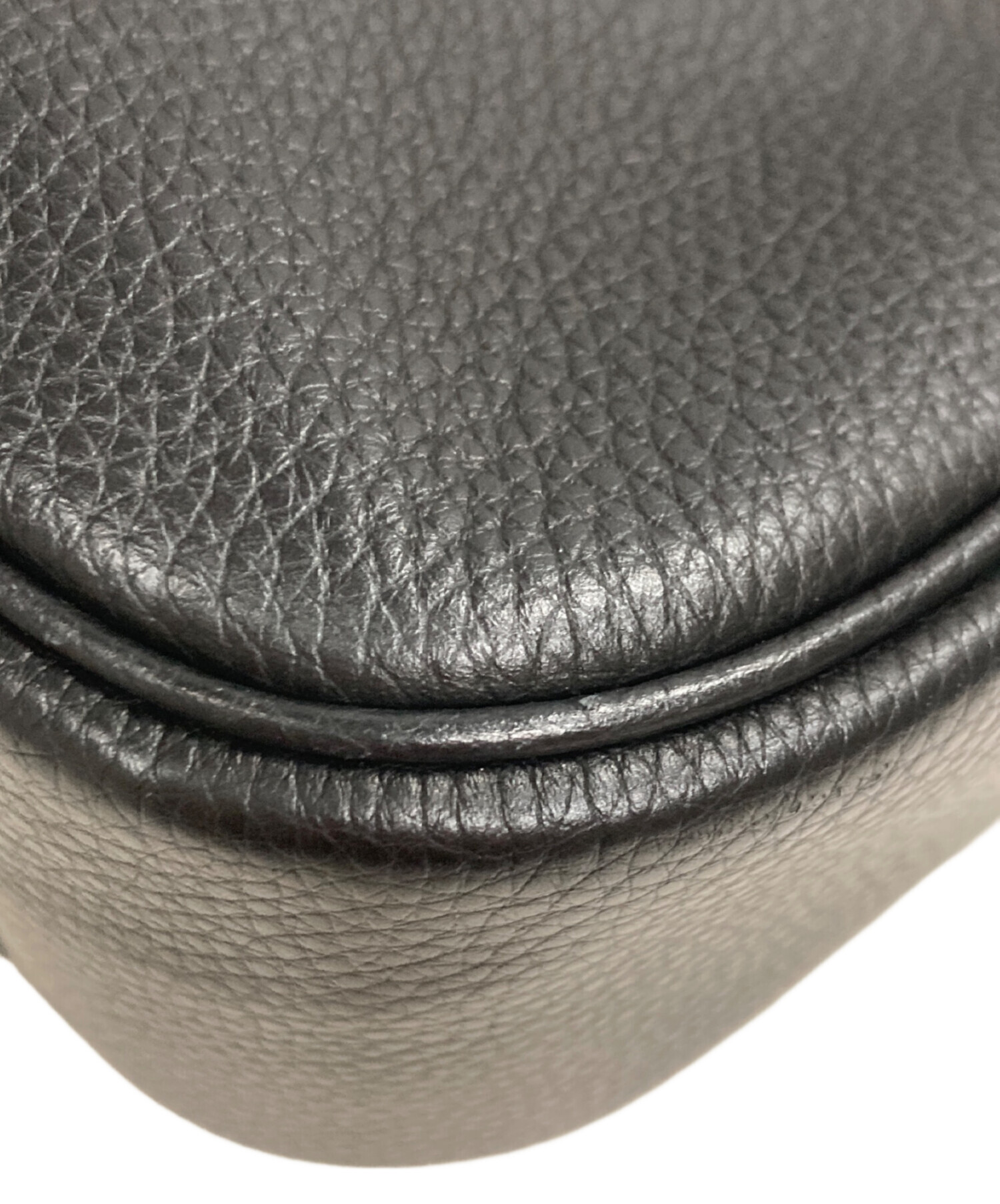 中古・古着通販】COACH (コーチ) テリホーボーバッグ ブラック