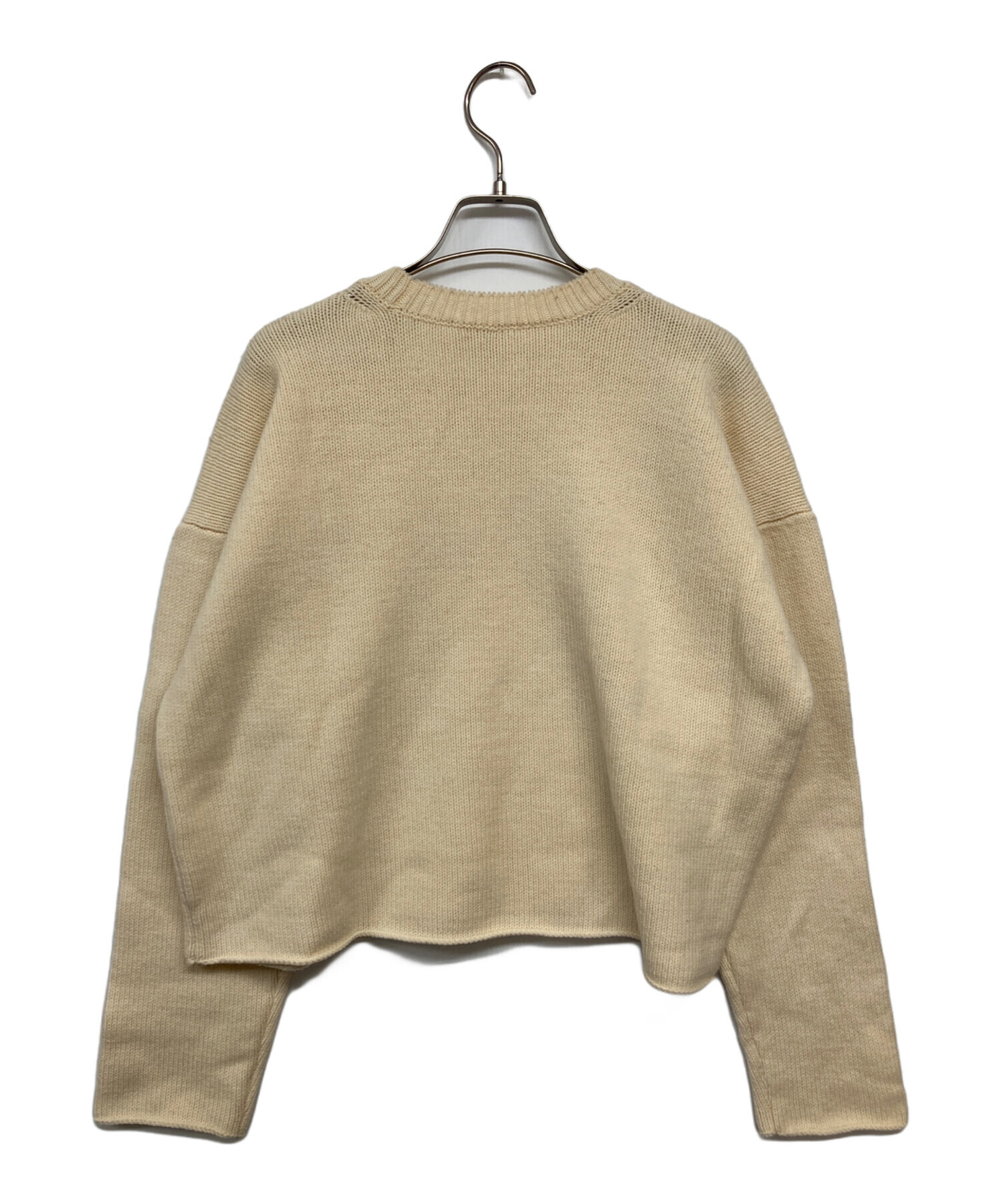 中古・古着通販】AURALEE (オーラリー) MERINO KNIT SHORT PULL OVER 