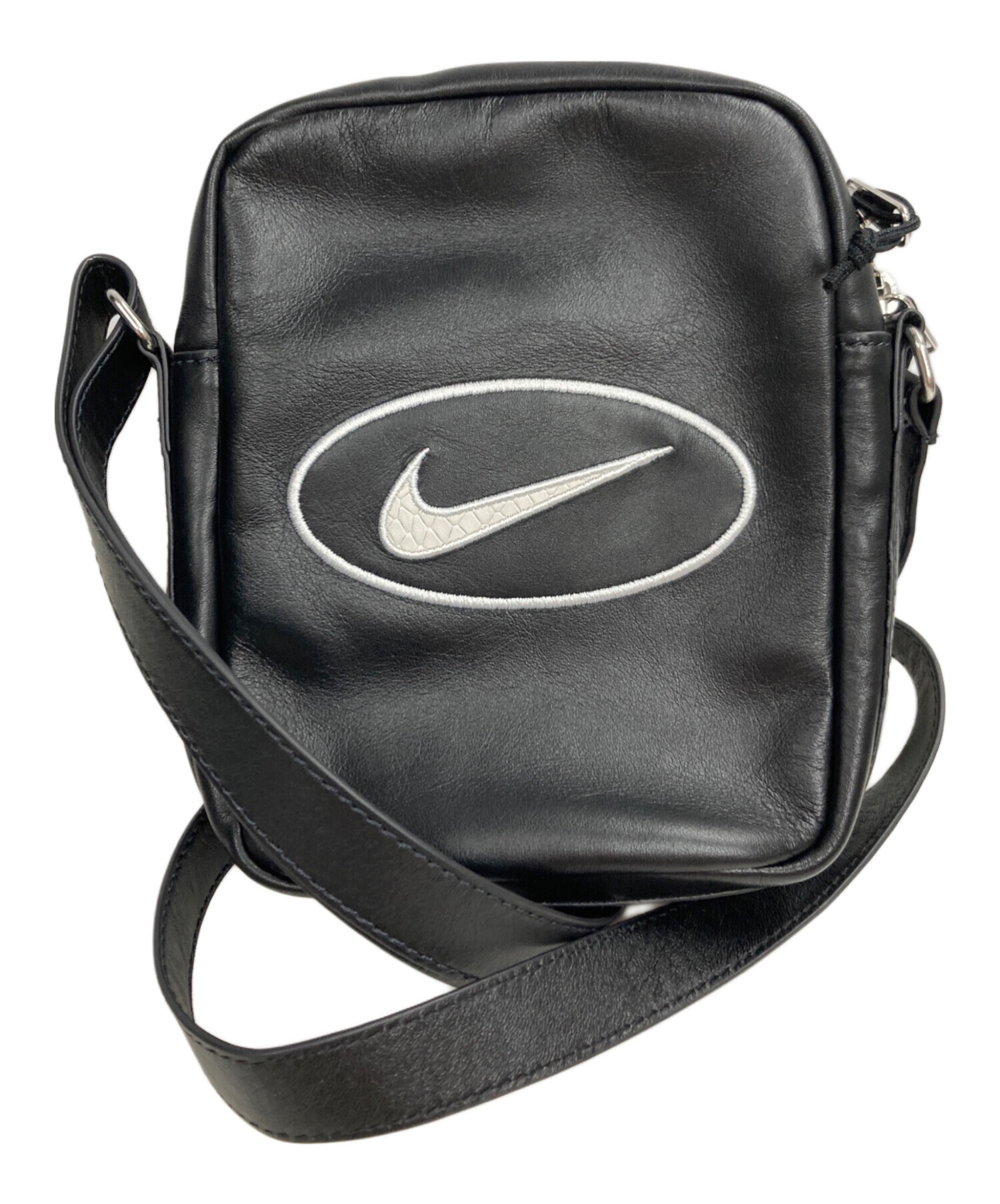 Supreme/Nike Leather Shoulder Bag Black| ヤマダウェブコム