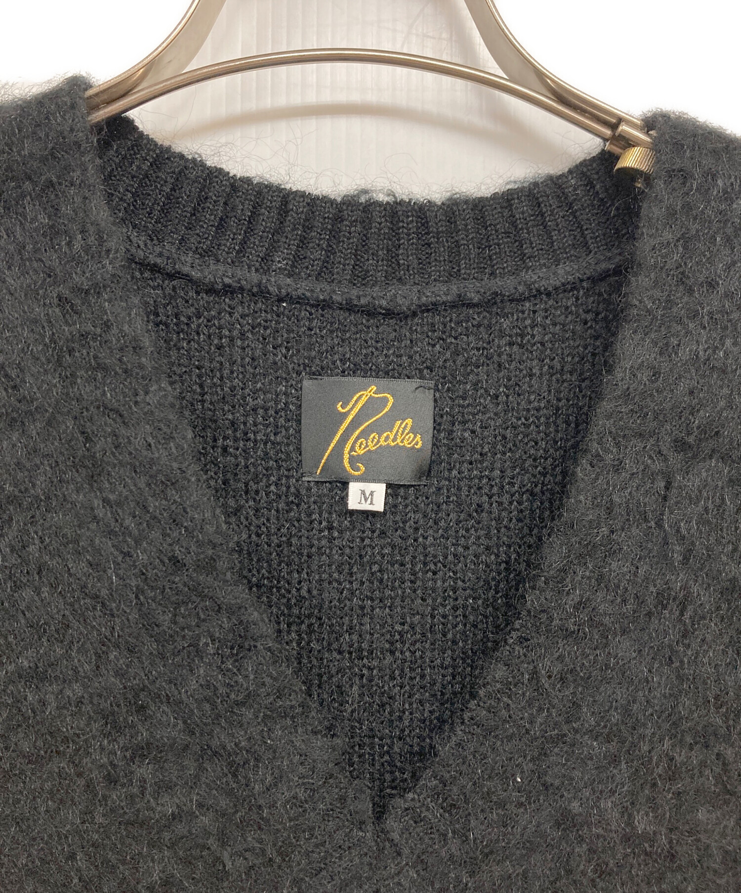 中古・古着通販】Needles (ニードルズ) 25AW モヘアベスト ブラック