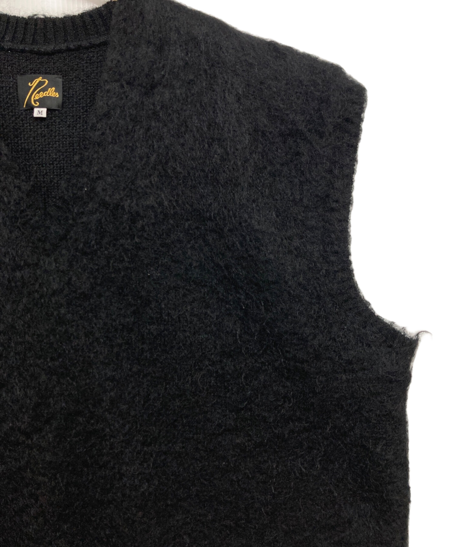 Needles Mサイズ ベスト モヘア　25AW 中古・古着通販】Needles (ニードルズ) 25AW モヘアベスト ブラック