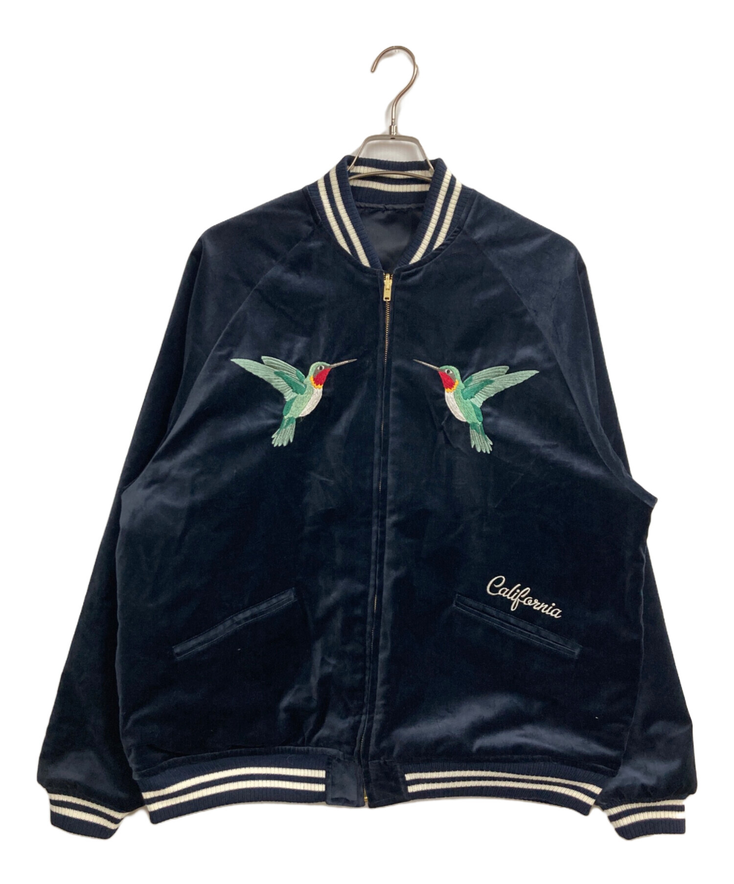 スタンダードカリフォルニア／SD Souvenir Jacket navy XL 中古・古着通販】STANDARD CALIFORNIA (スタンダードカリフォルニア