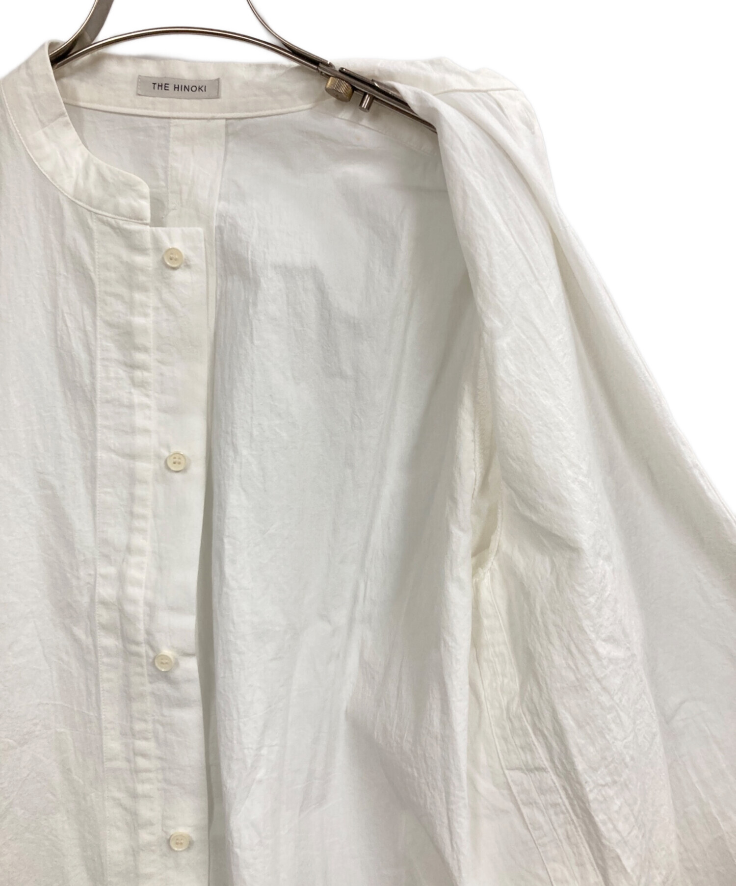 中古・古着通販】THE HINOKI (ザ ヒノキ) OG cotton Stand Collar