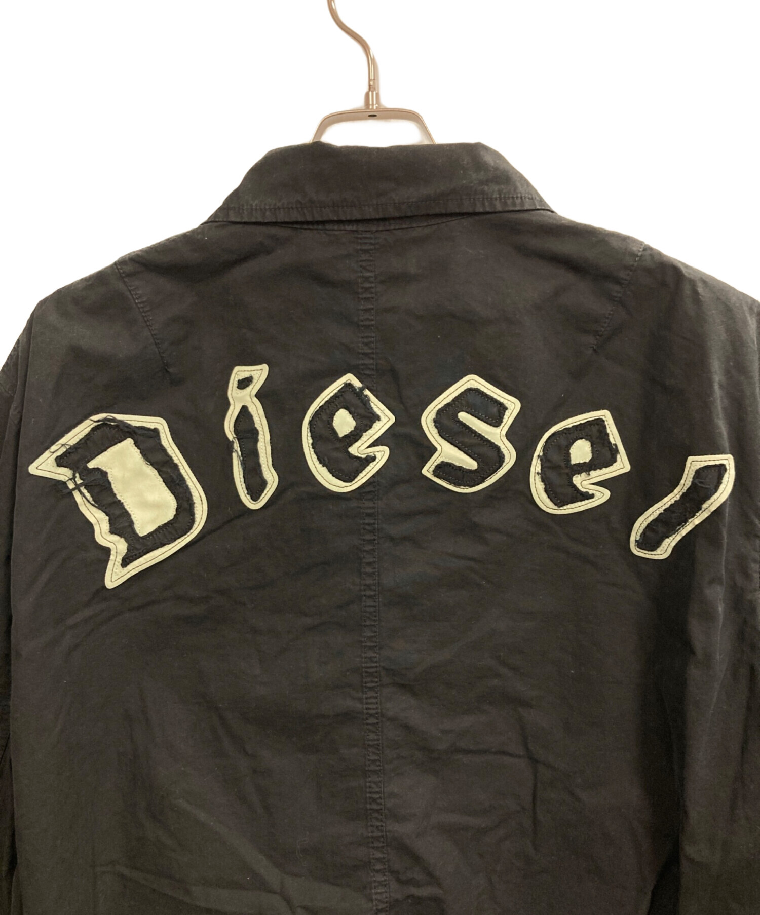 中古・古着通販】DIESEL (ディーゼル) LAKER WOW JACKET ブラック