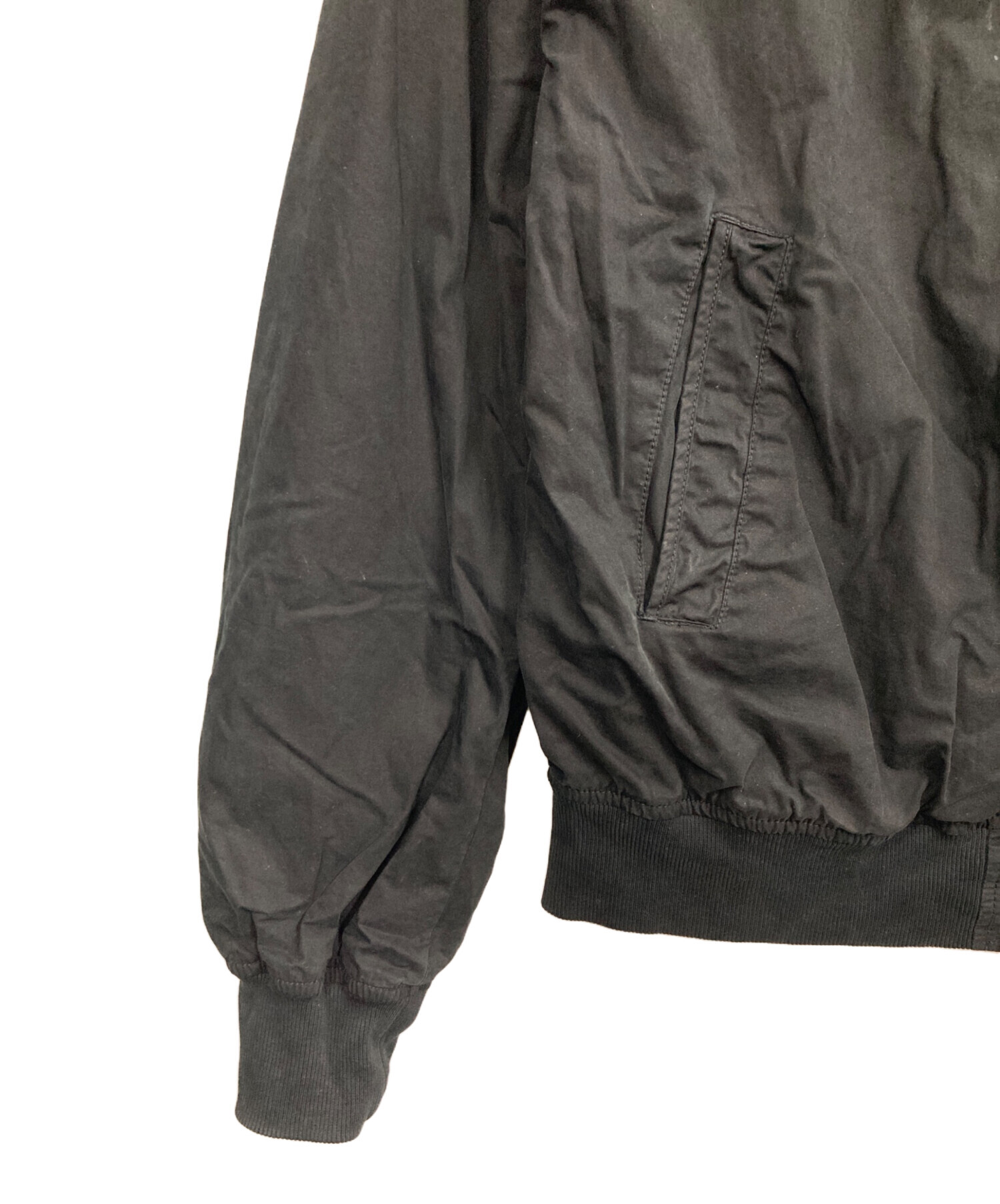 中古・古着通販】DIESEL (ディーゼル) LAKER WOW JACKET ブラック