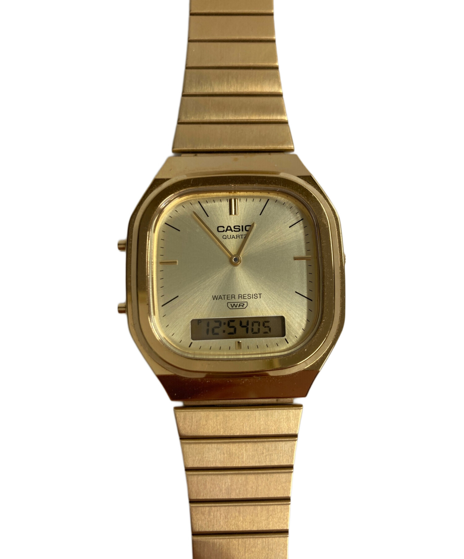 中古・古着通販】CASIO (カシオ) 腕時計 ゴールド｜ブランド・古着通販