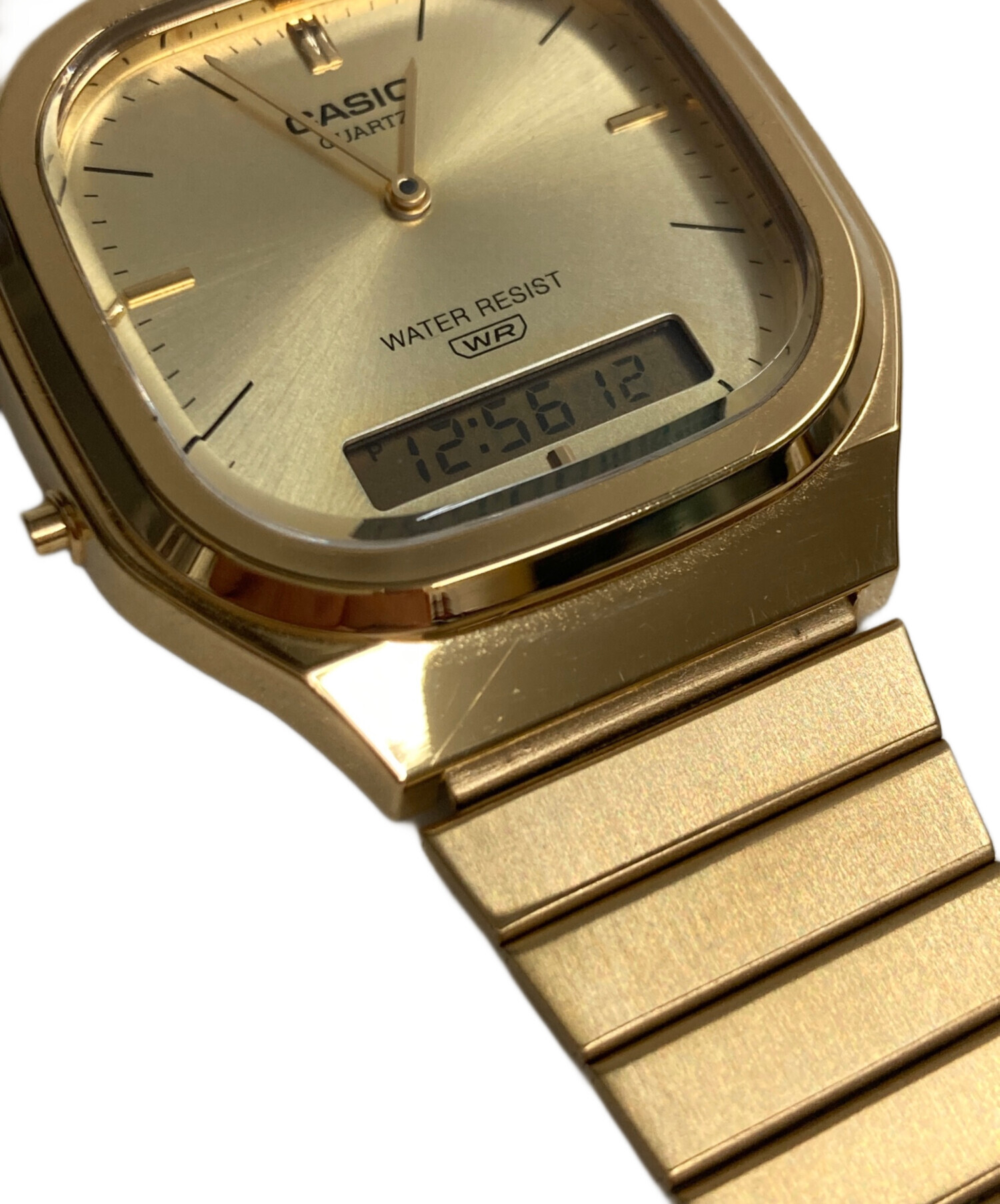 中古・古着通販】CASIO (カシオ) 腕時計 ゴールド｜ブランド・古着通販