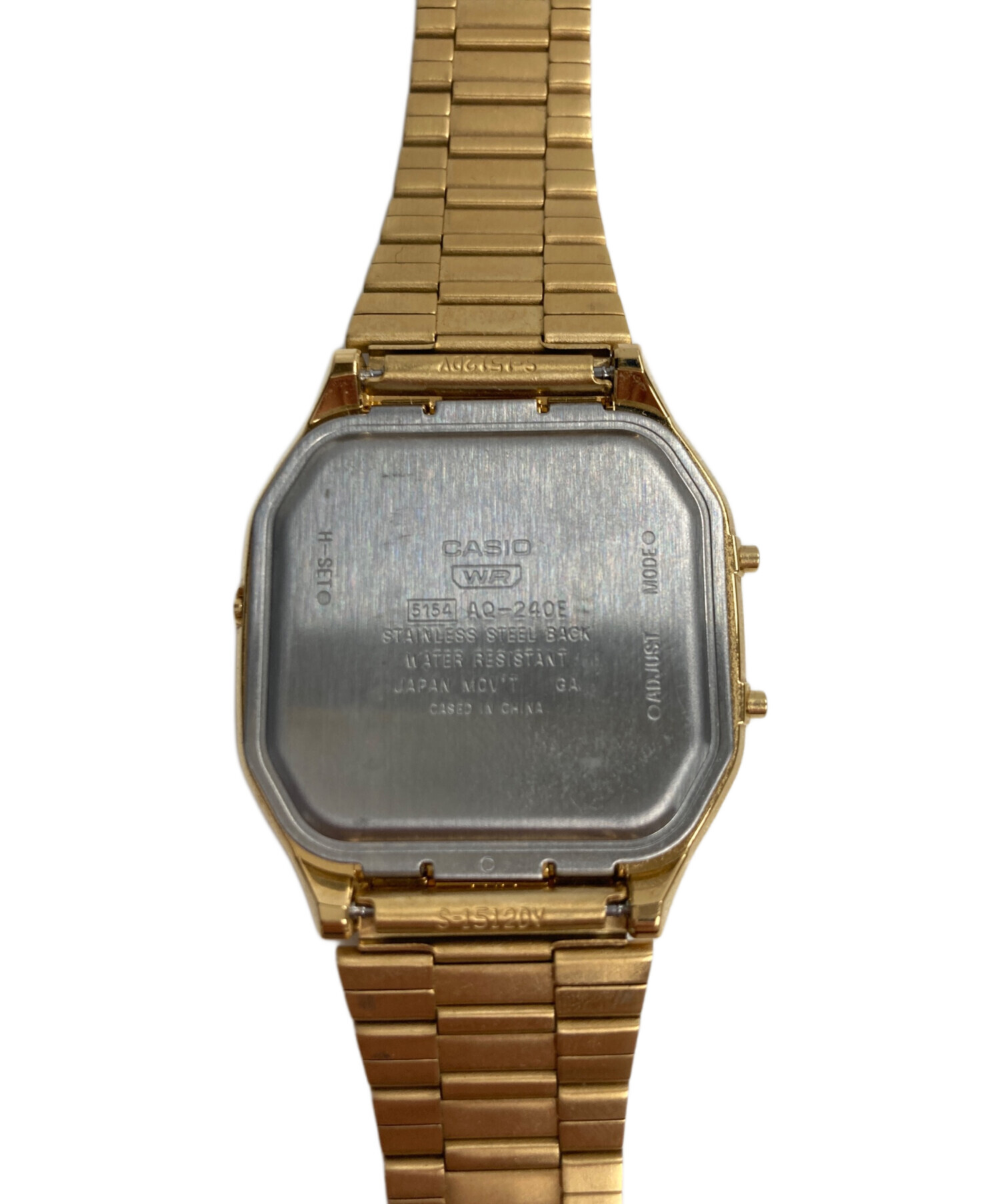 中古・古着通販】CASIO (カシオ) 腕時計 ゴールド｜ブランド・古着通販