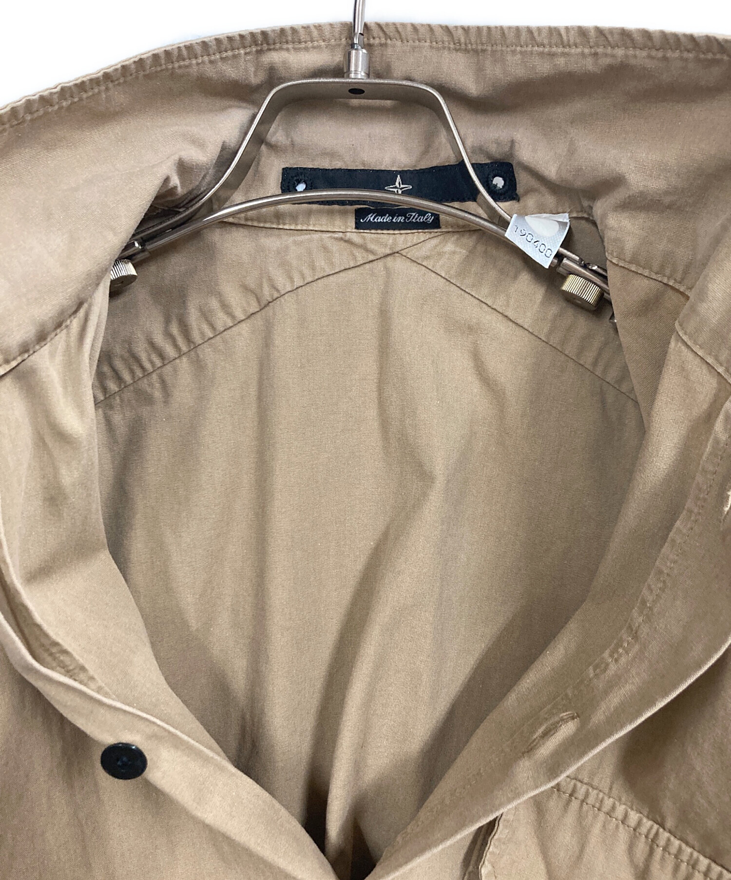 中古・古着通販】STONE ISLAND (ストーンアイランド) 7分袖シャツ
