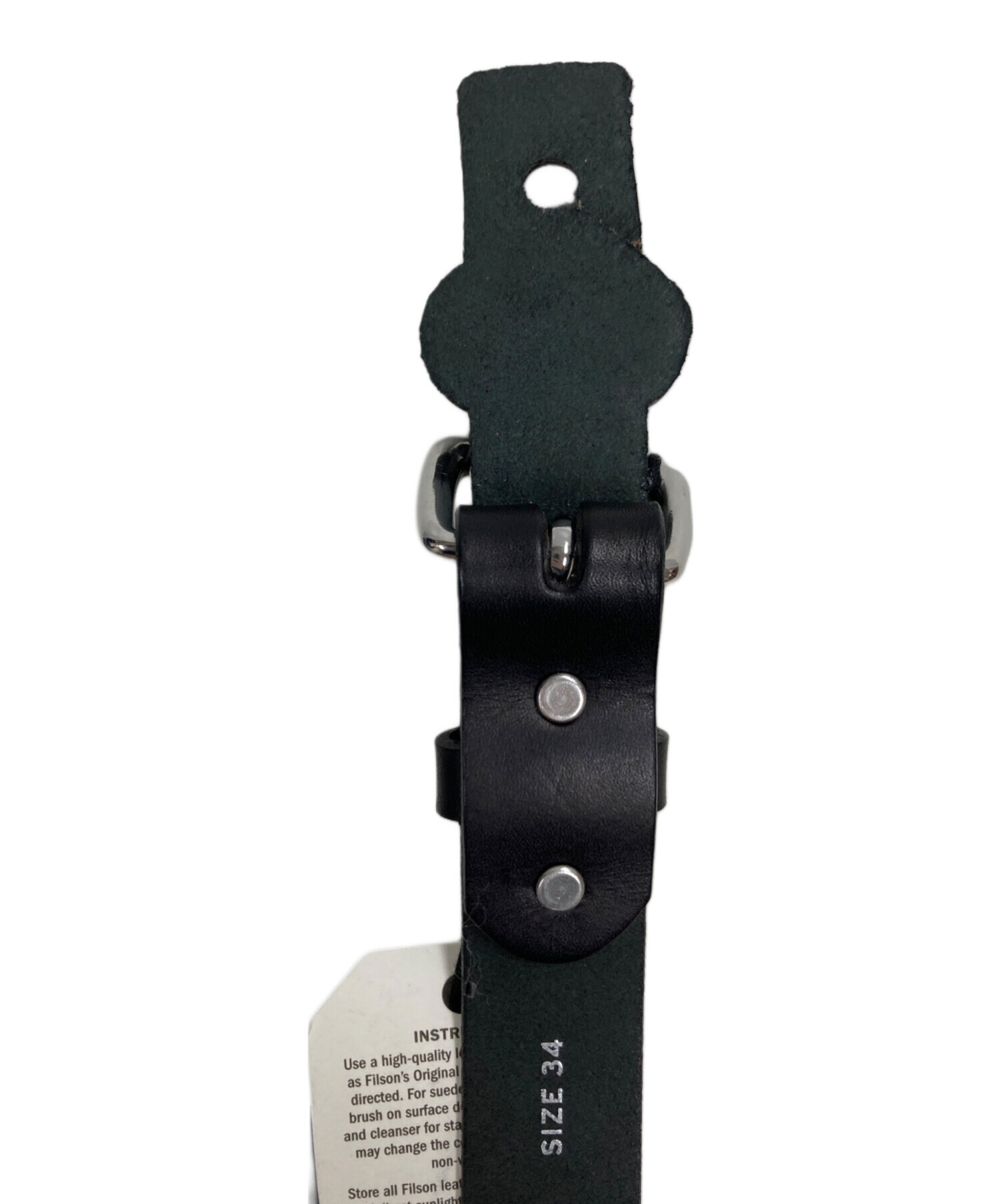 中古・古着通販】FILSON (フィルソン) 1-1/4 BRIDLE LEATHER BELT