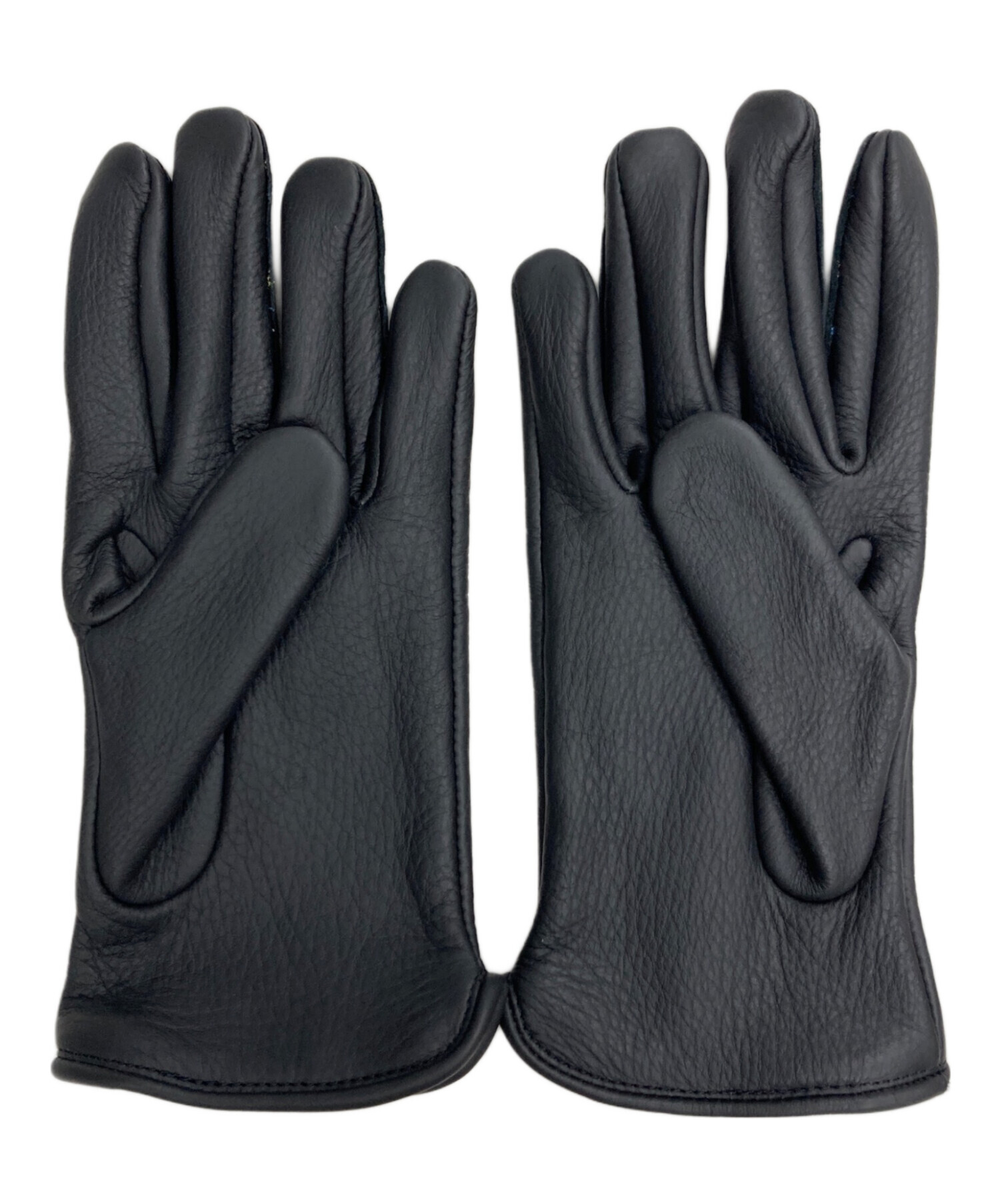 中古・古着通販】VANSON (バンソン) レザーグローブ ブラック 中古・古着通販】VANSON (バンソン) レザーグローブ ブラック