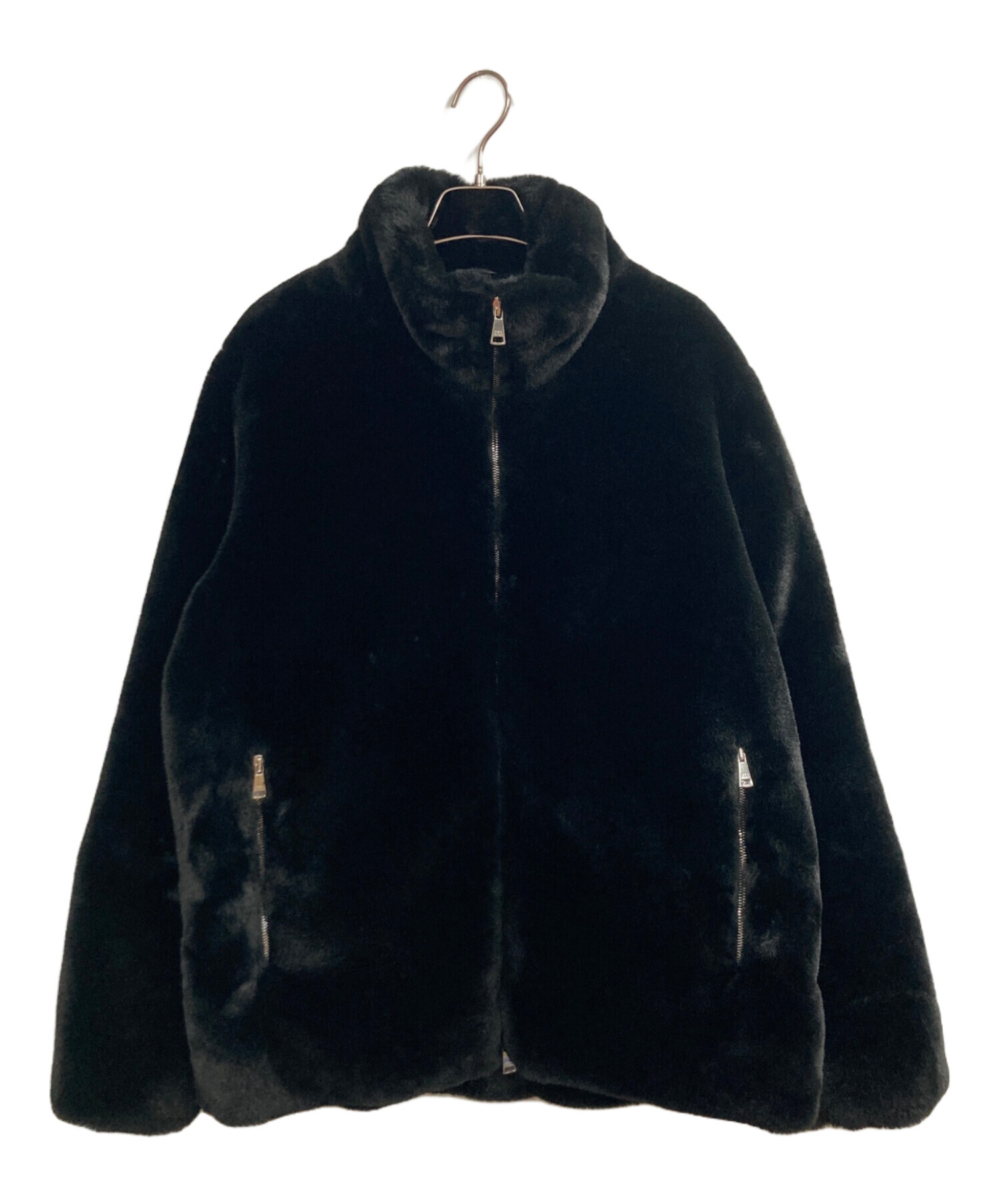 中古・古着通販】TATRAS (タトラス) ASTONI ボアブルゾン ブラック 