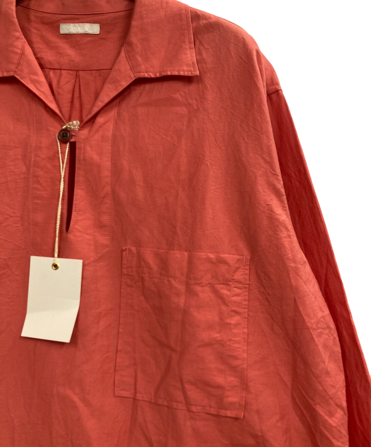 中古・古着通販】ULTERIOR (アルテリア) C/S PARACHUTE CLOTH PO SHIRT