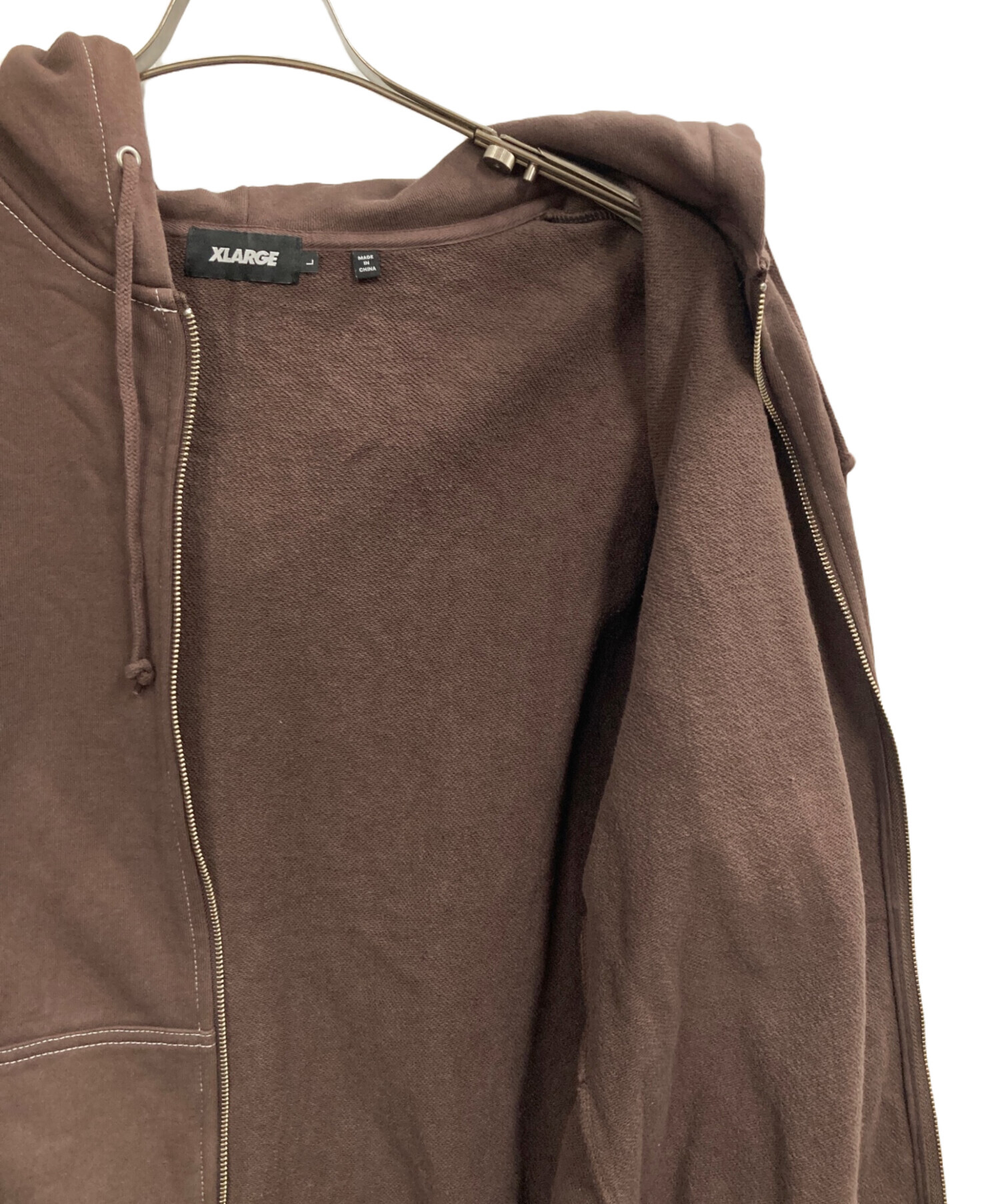 中古・古着通販】X-LARGE (エクストララージ) TOPRHINESTONE OG ZIP
