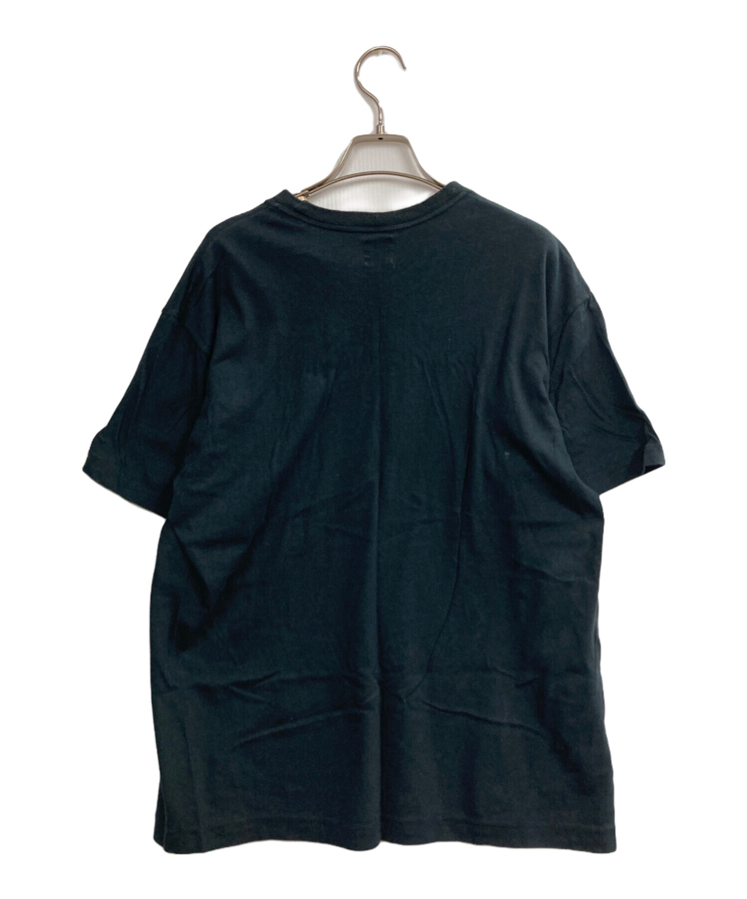 中古・古着通販】MOSCHINO (モスキーノ) プリントTシャツ ブラック 