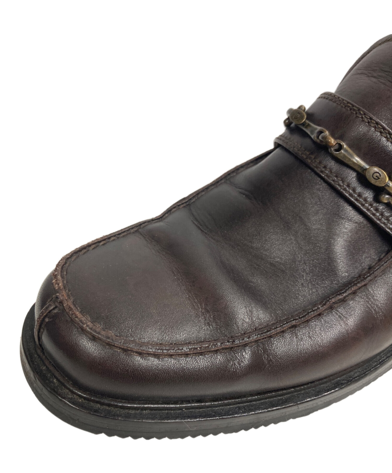 #1108 Dolce & Gabbana エナメルローファー ビット 中古品 中古・古着通販】DOLCE & GABBANA (ドルチェ＆ガッバーナ) ビット