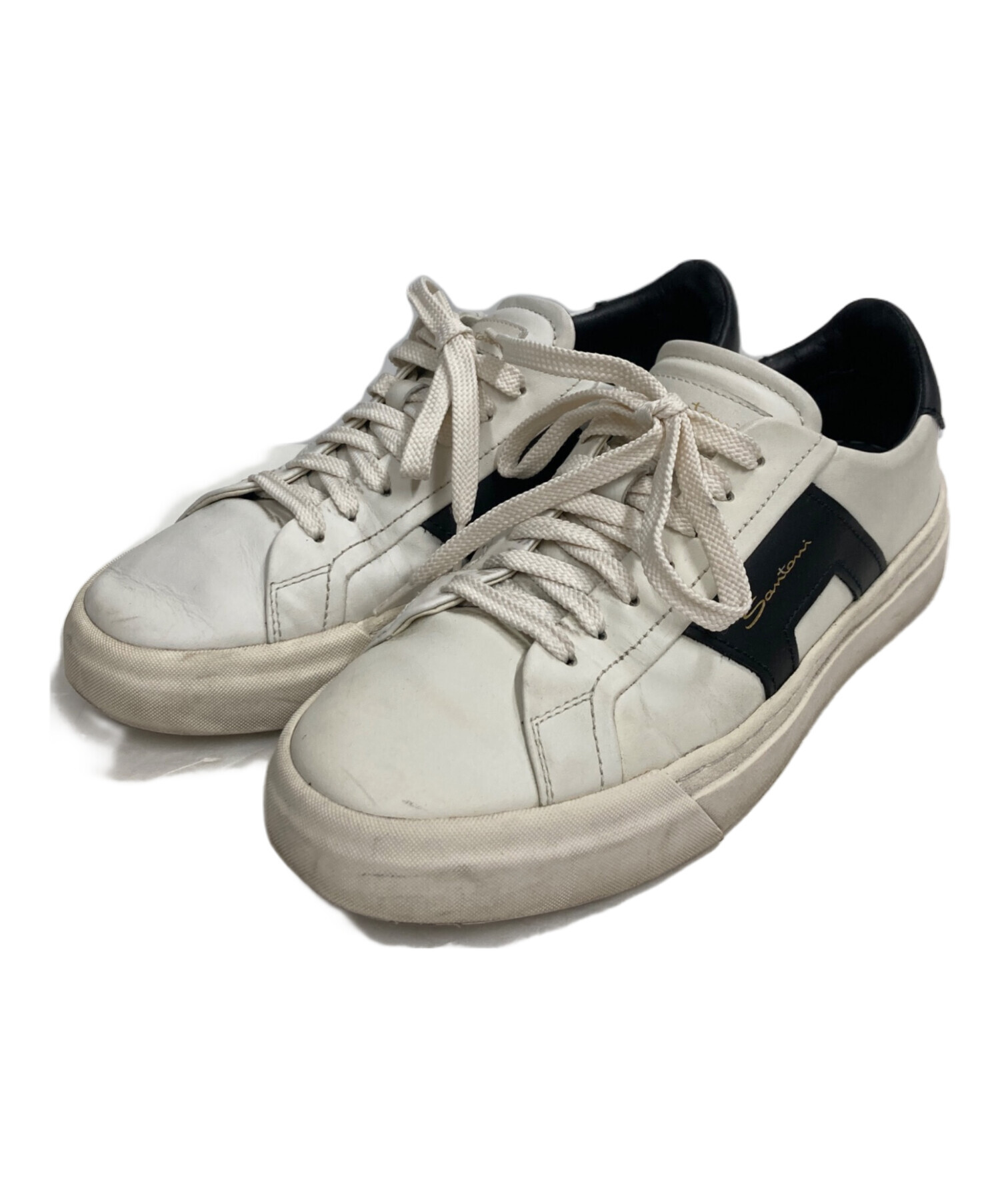 中古・古着通販】Santoni (サントーニ) ダブルバックルローカット