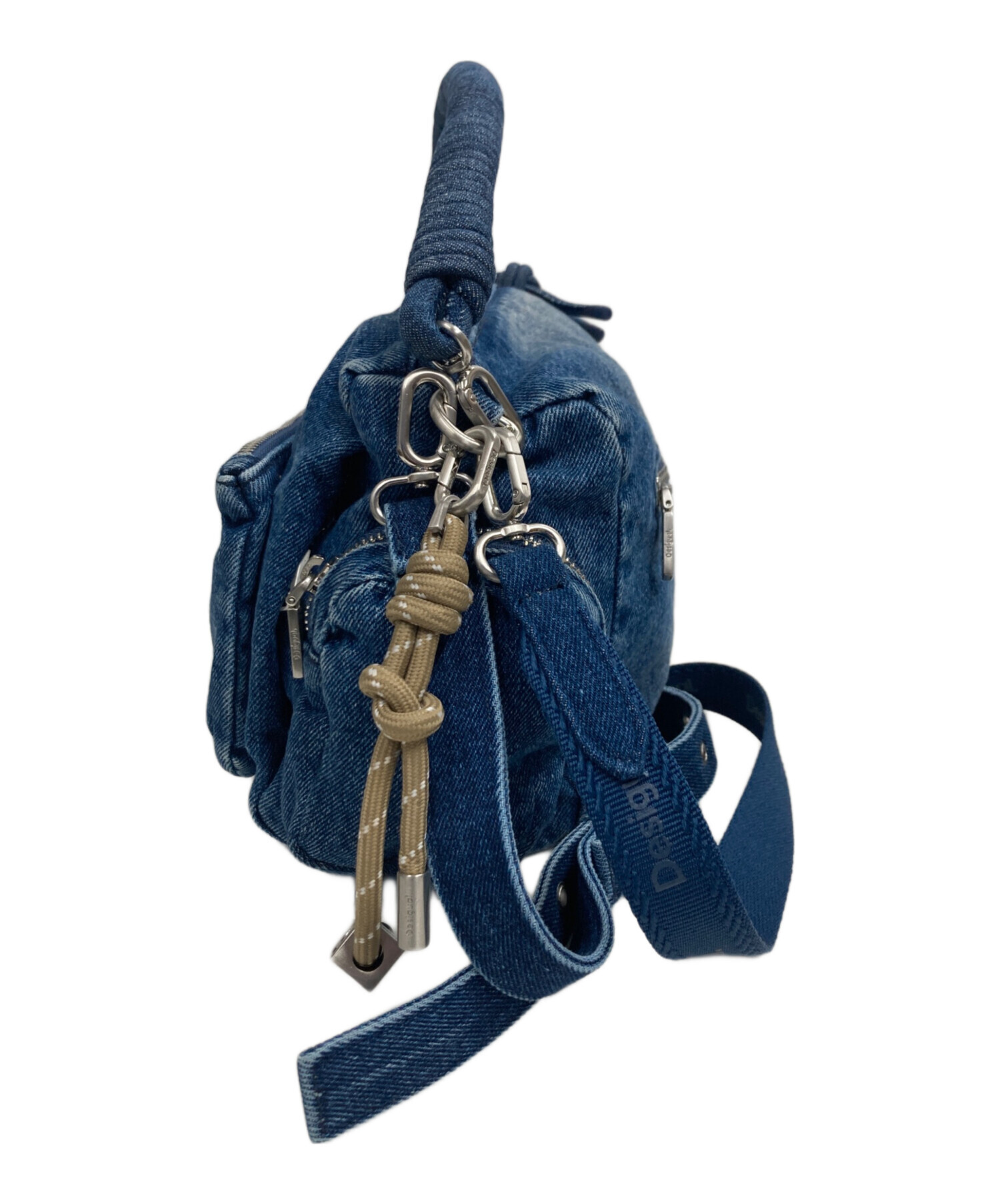 中古・古着通販】Desigual (デシグアル) 3WAYデニムバッグ ブルー