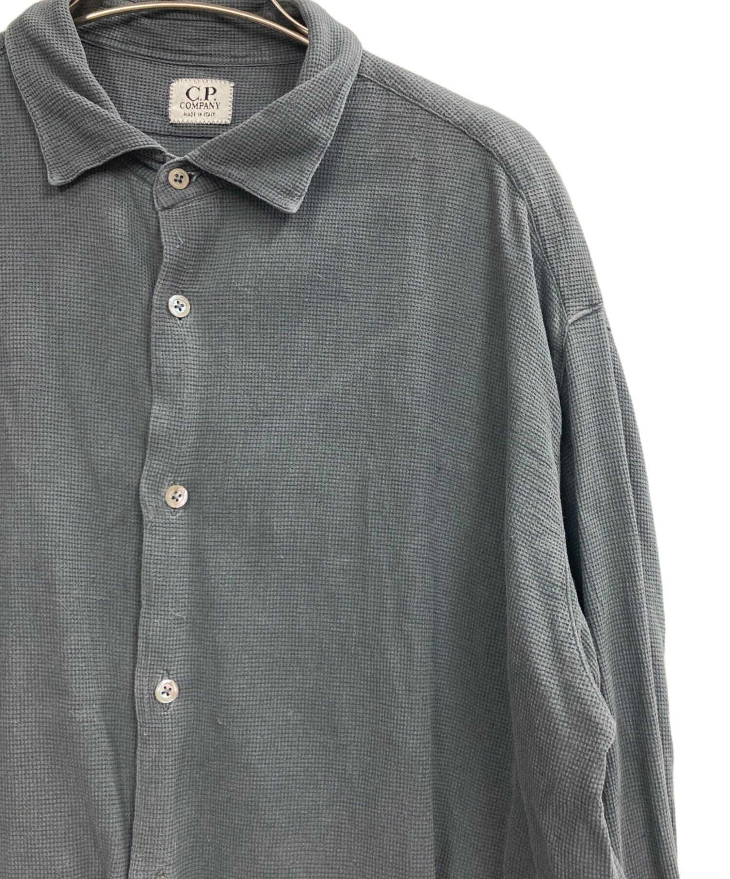 中古・古着通販】C.P COMPANY (シーピーカンパニー) 長袖シャツ グレー